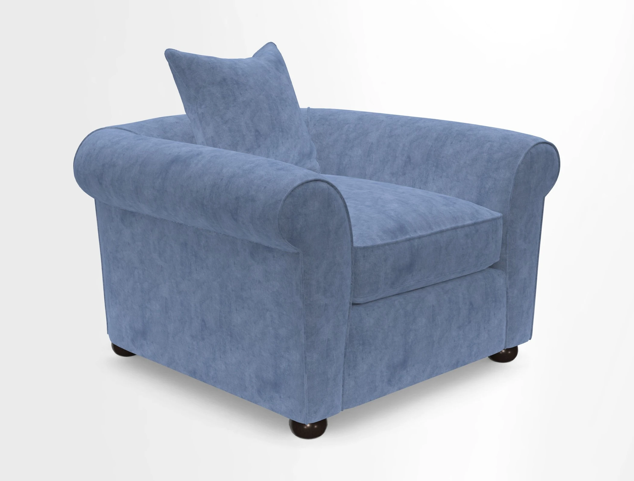 Lewes Chair in Two Tone Plain Biscuit