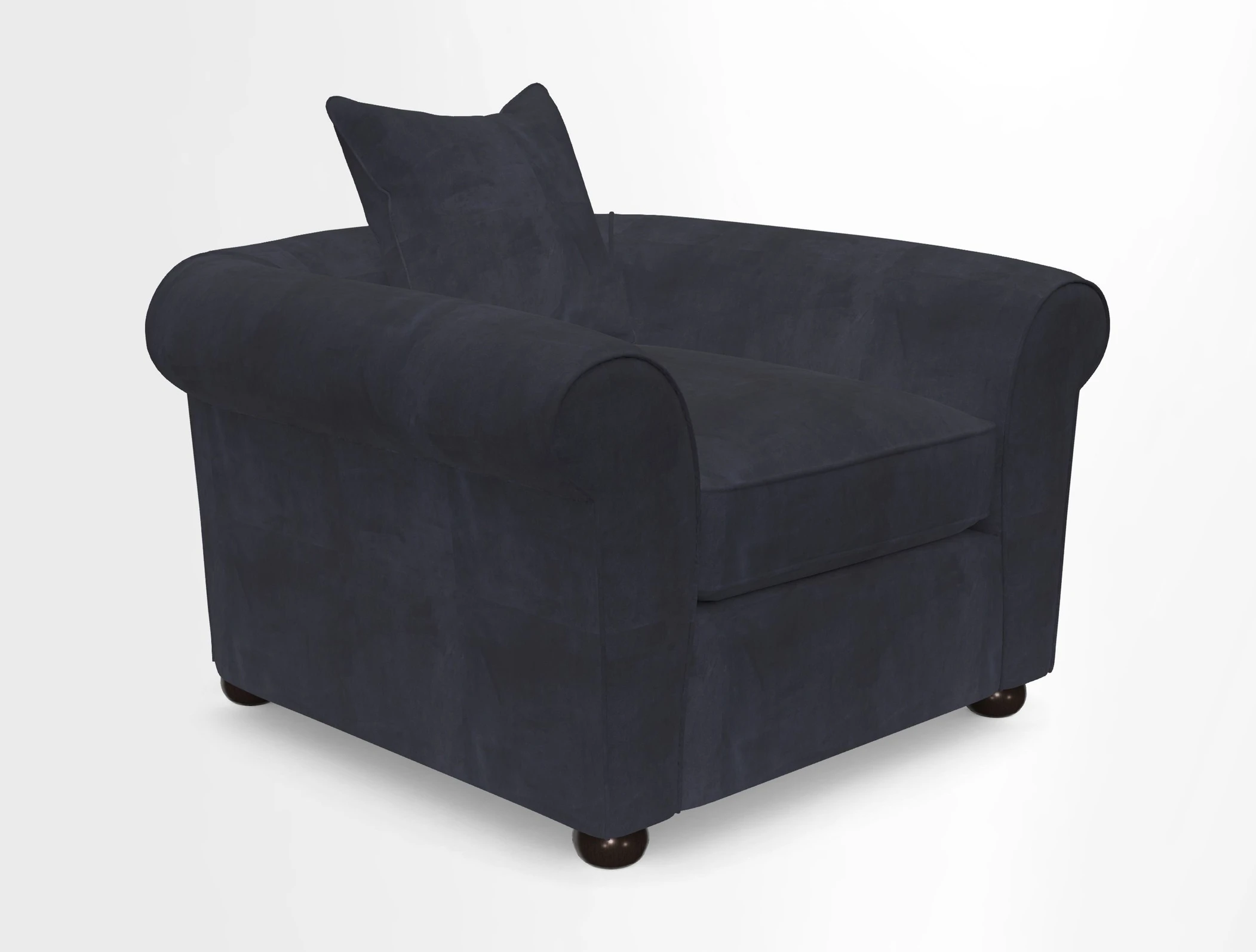 Lewes Chair in Two Tone Plain Biscuit