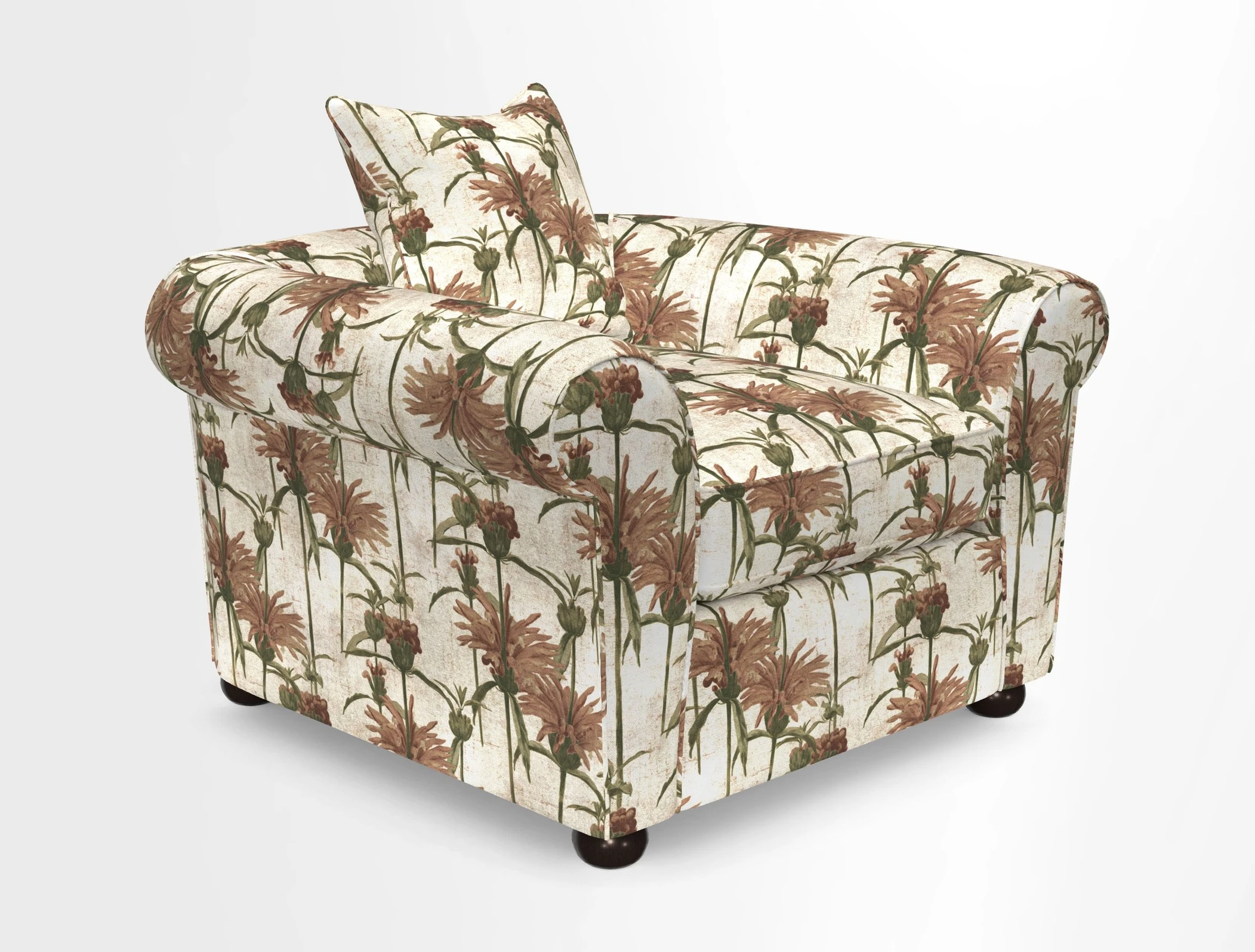 Lewes Chair in Two Tone Plain Biscuit