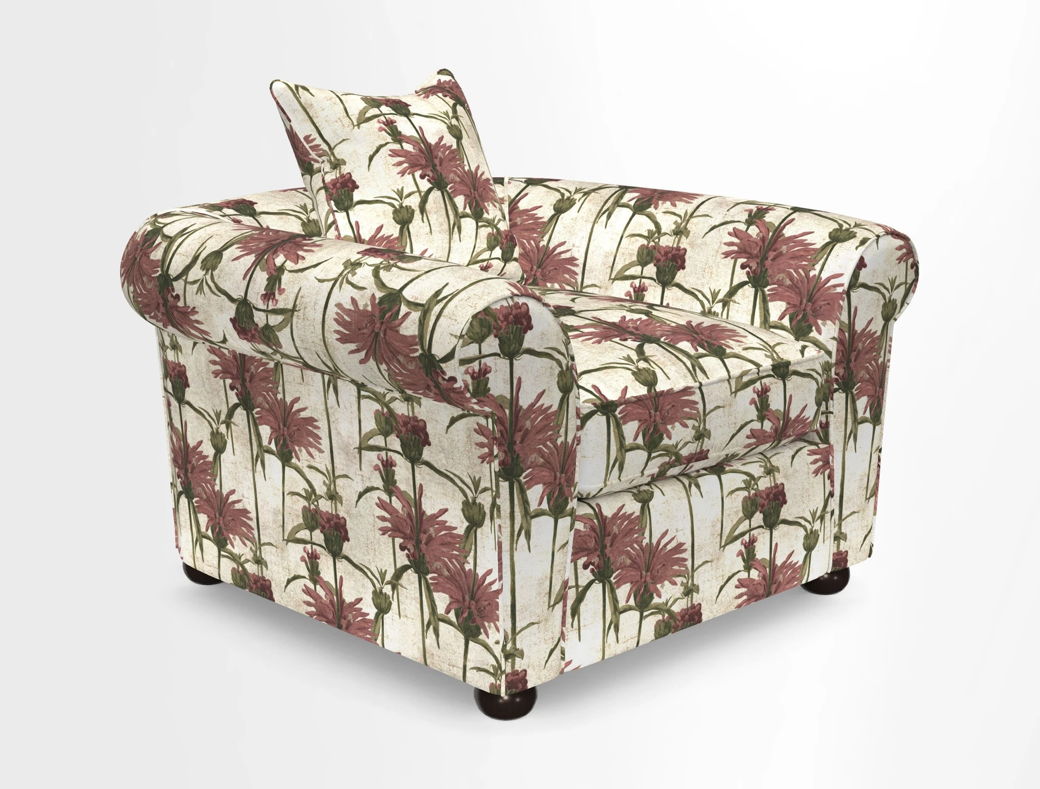 Lewes Chair in Two Tone Plain Biscuit
