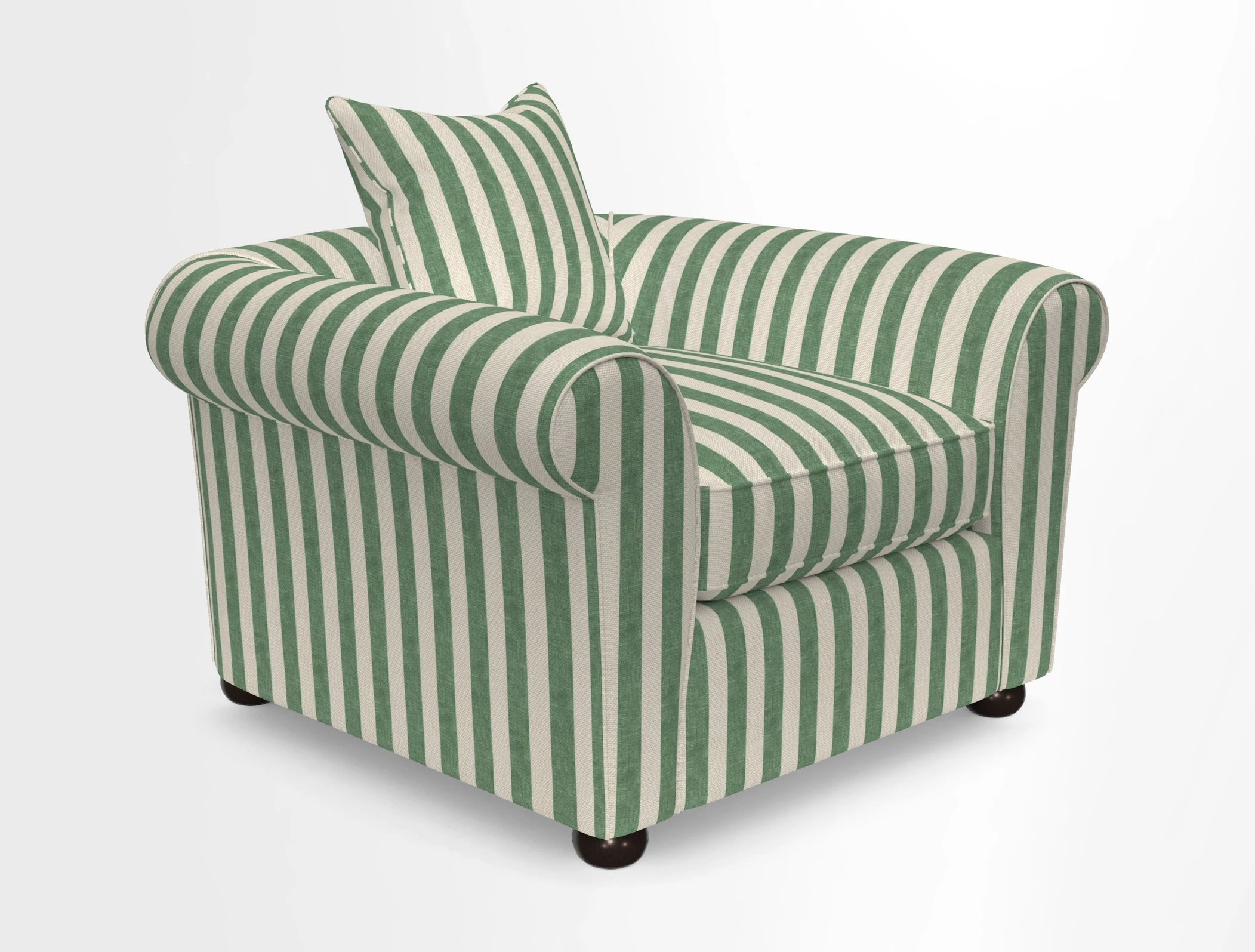 Lewes Chair in Two Tone Plain Biscuit
