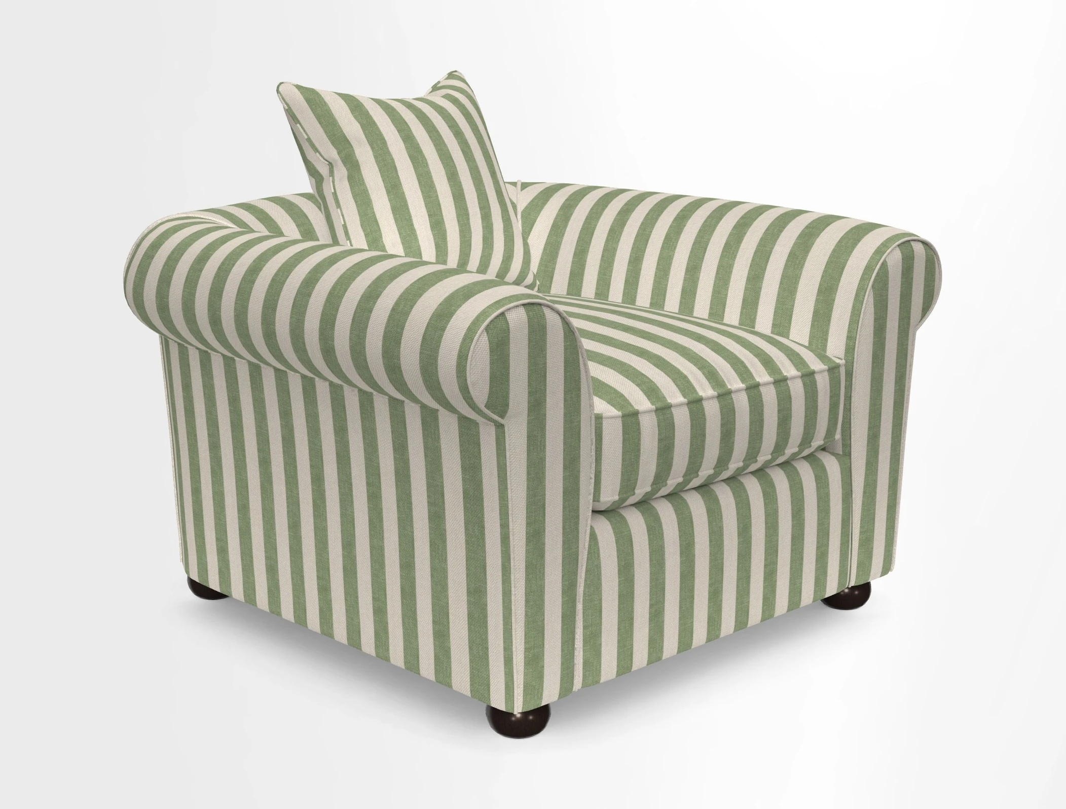 Lewes Chair in Two Tone Plain Biscuit