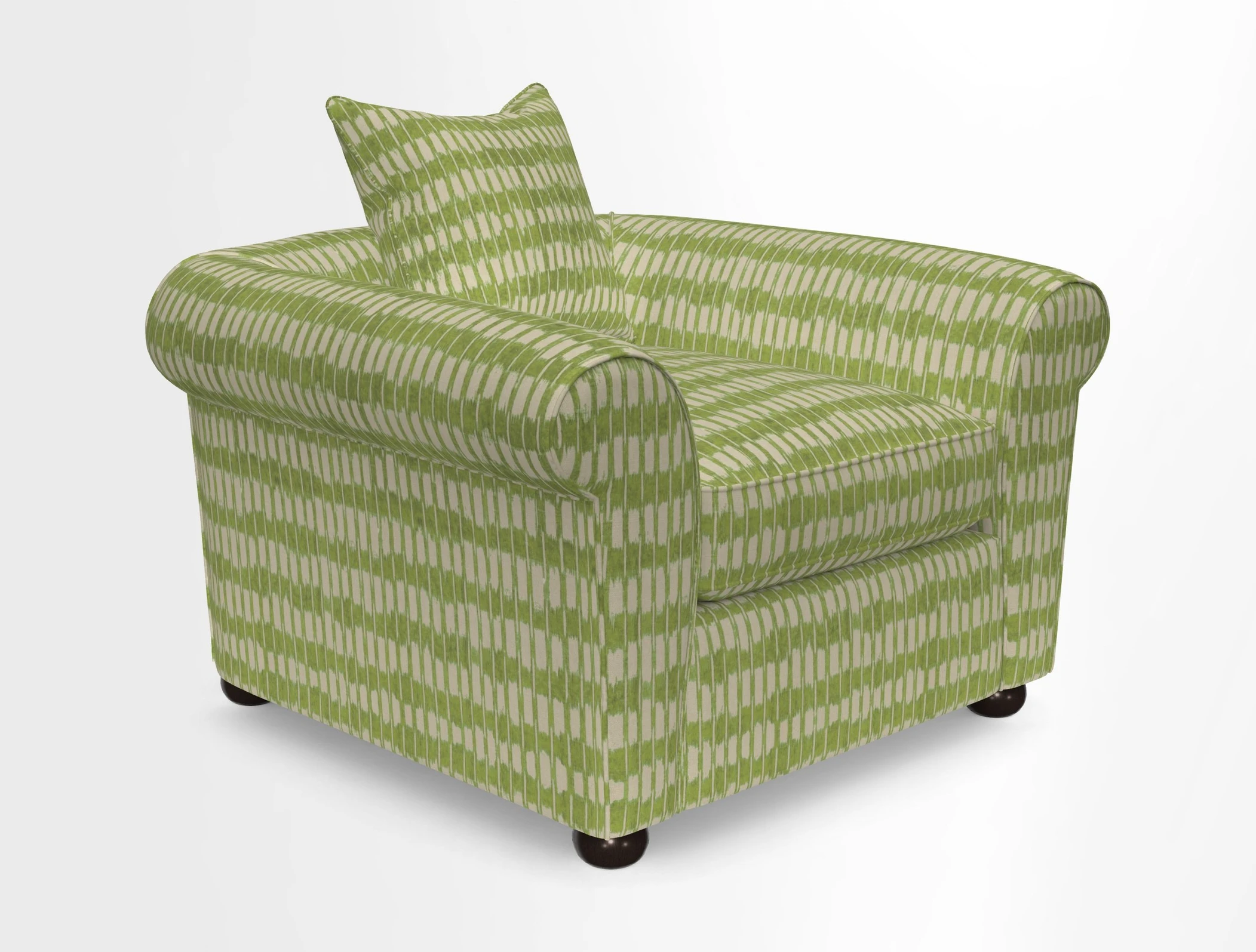 Lewes Chair in Two Tone Plain Biscuit