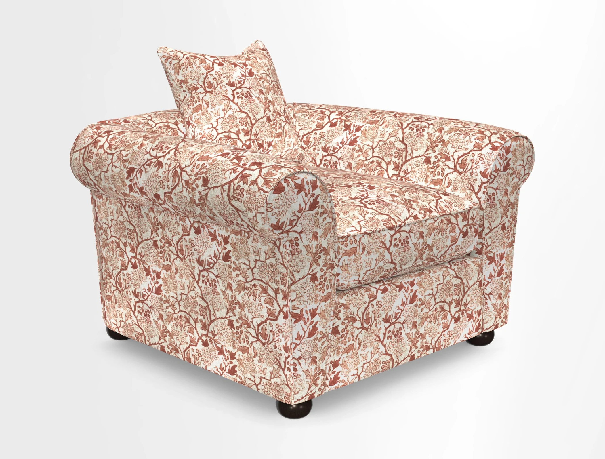Lewes Chair in Two Tone Plain Biscuit