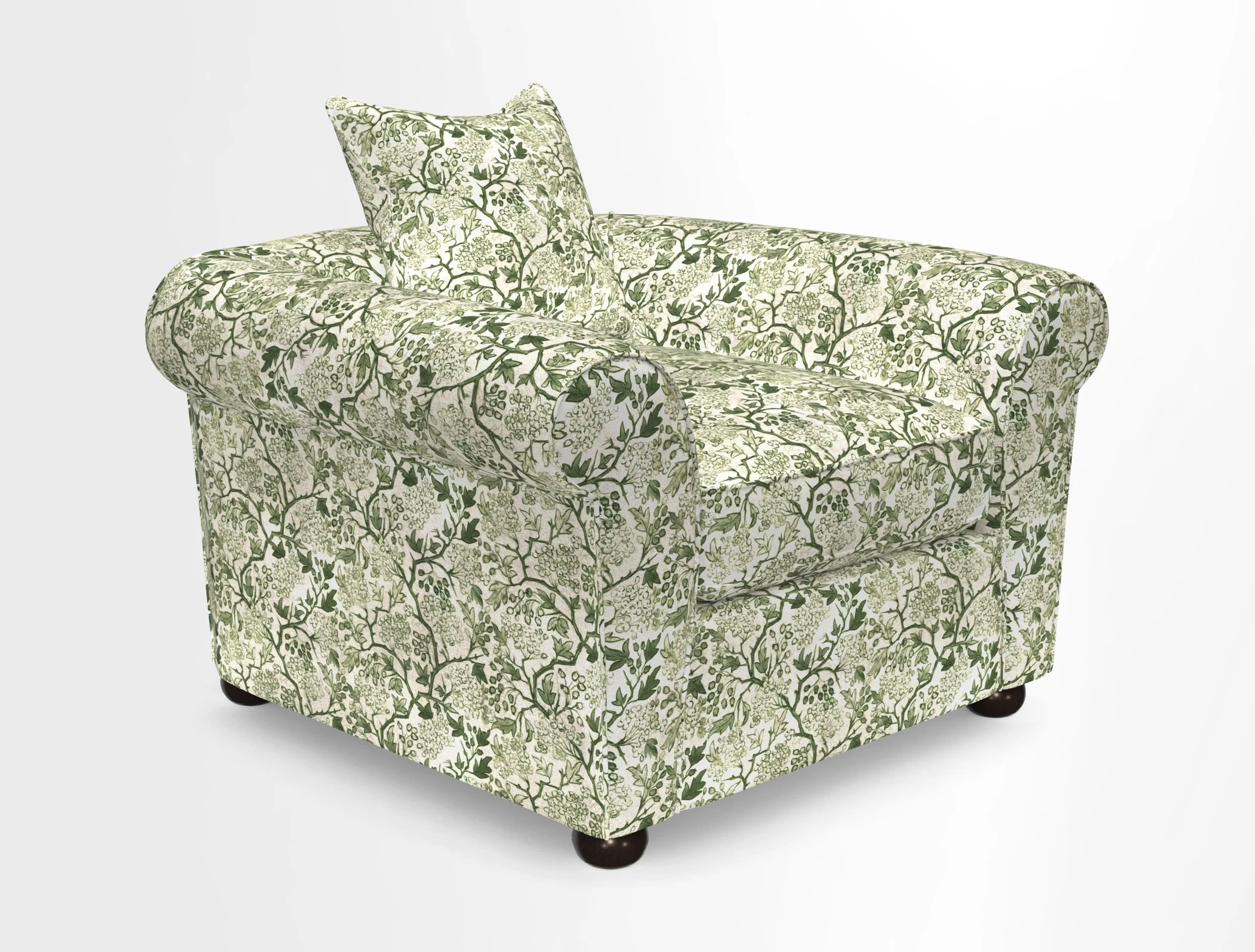 Lewes Chair in Two Tone Plain Biscuit