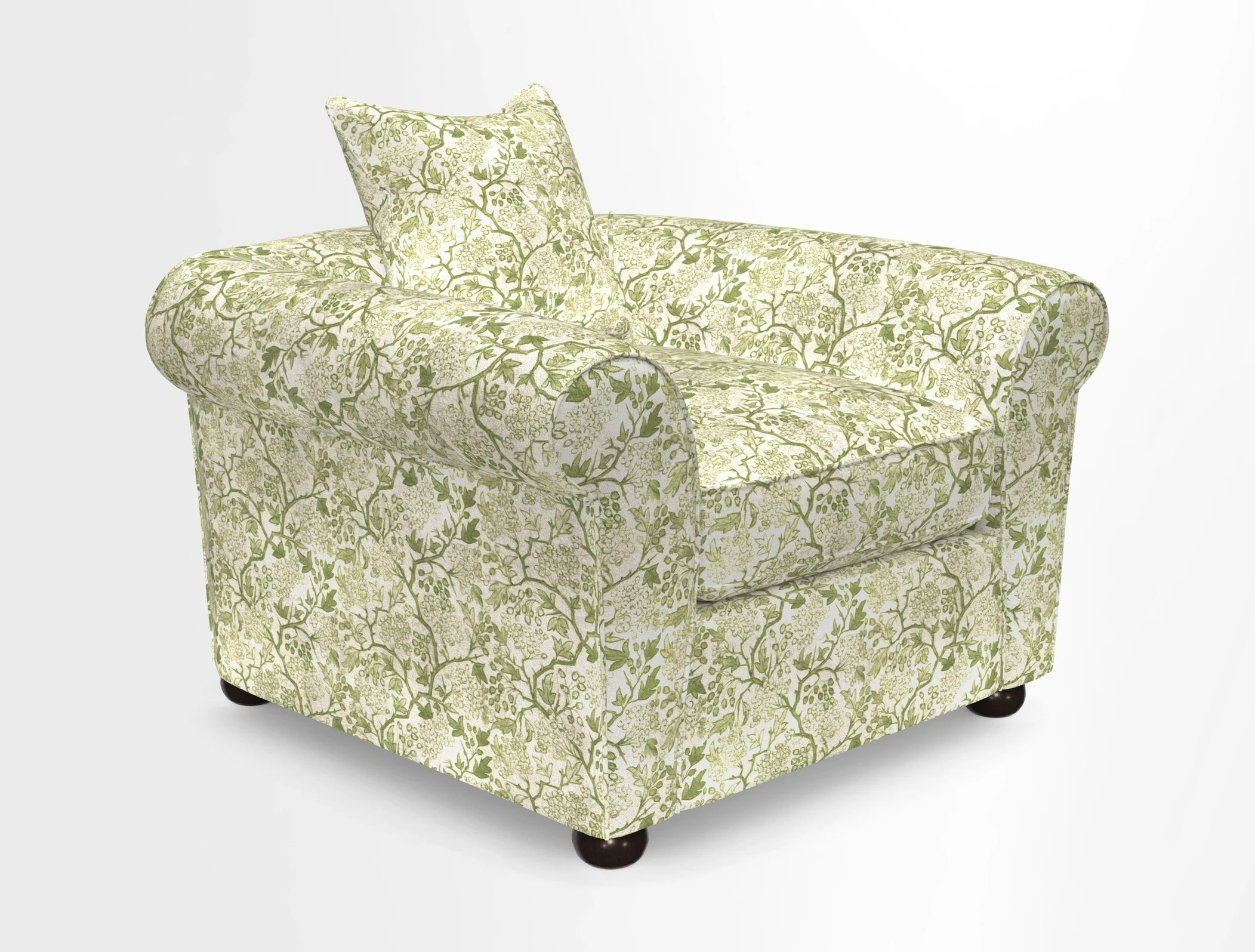 Lewes Chair in Two Tone Plain Biscuit