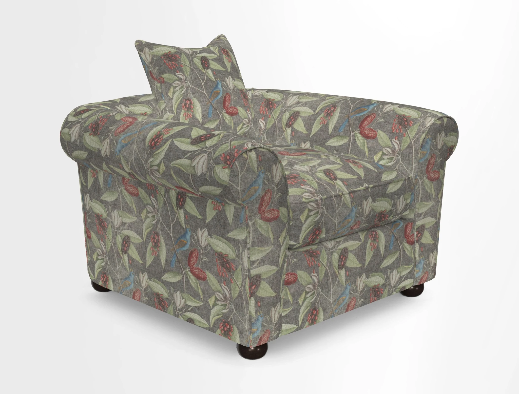 Lewes Chair in Two Tone Plain Biscuit