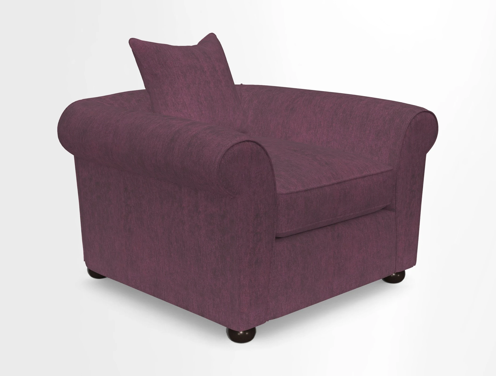 Lewes Chair in Two Tone Plain Biscuit