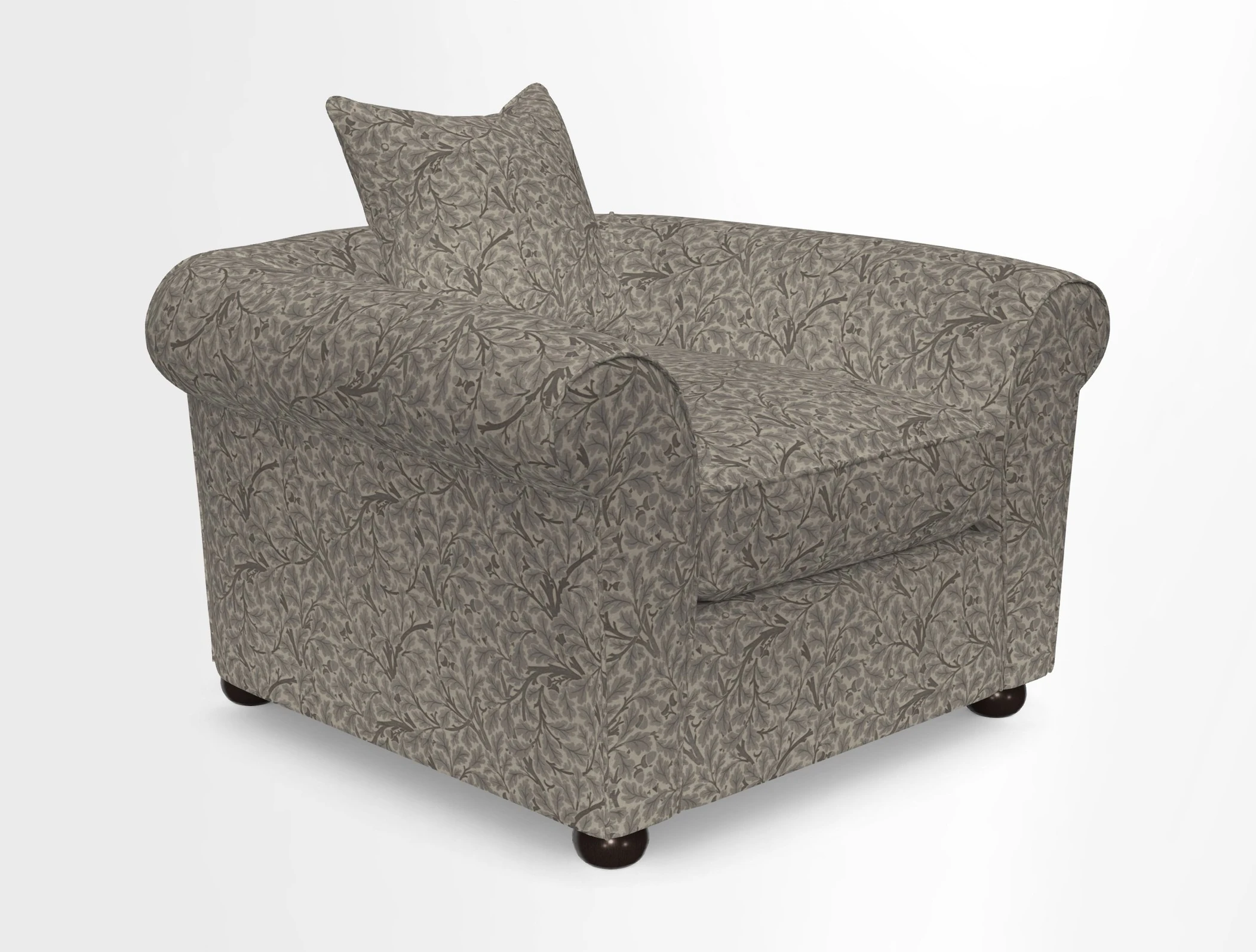 Lewes Chair in Two Tone Plain Biscuit