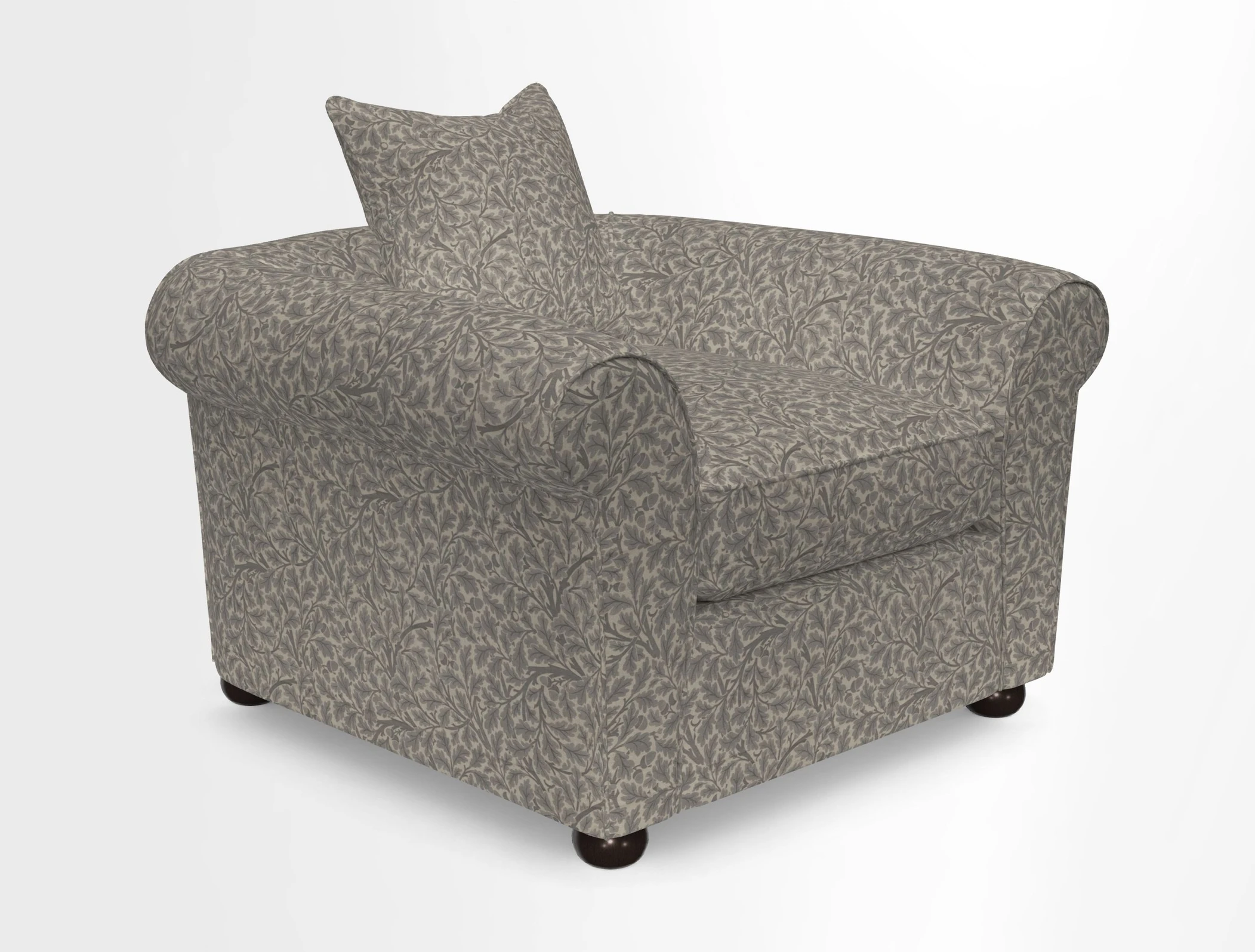 Lewes Chair in Two Tone Plain Biscuit