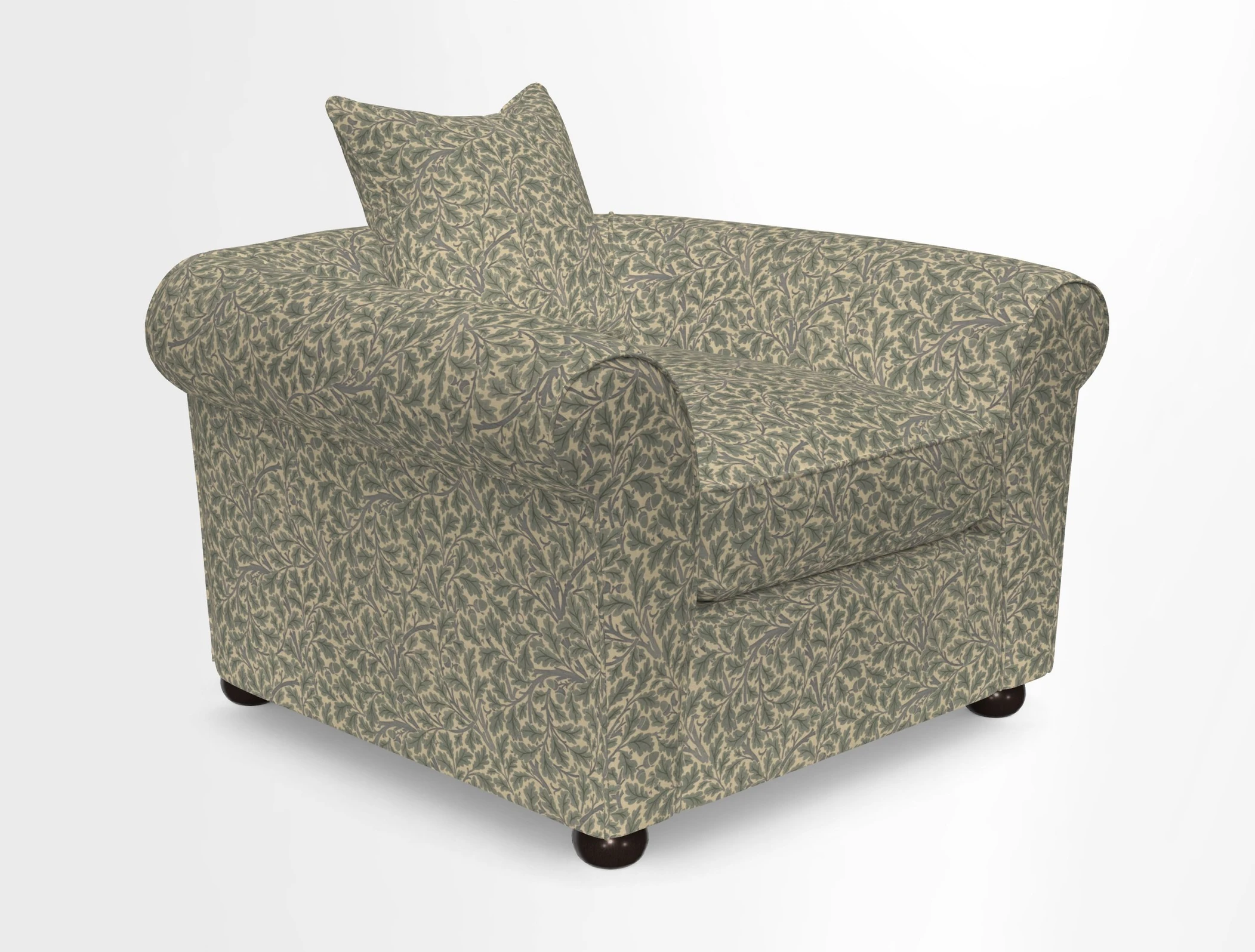 Lewes Chair in Two Tone Plain Biscuit