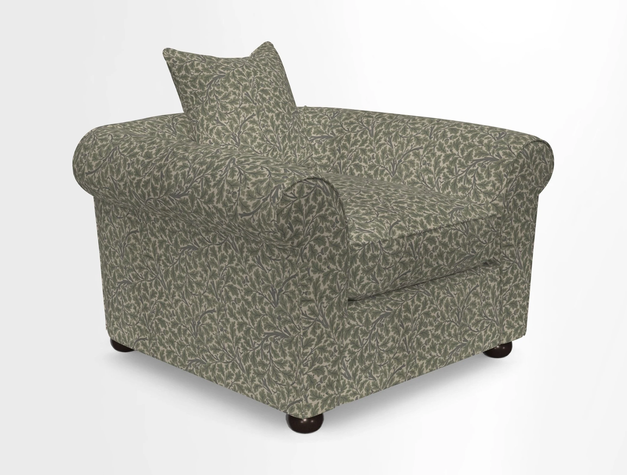 Lewes Chair in Two Tone Plain Biscuit
