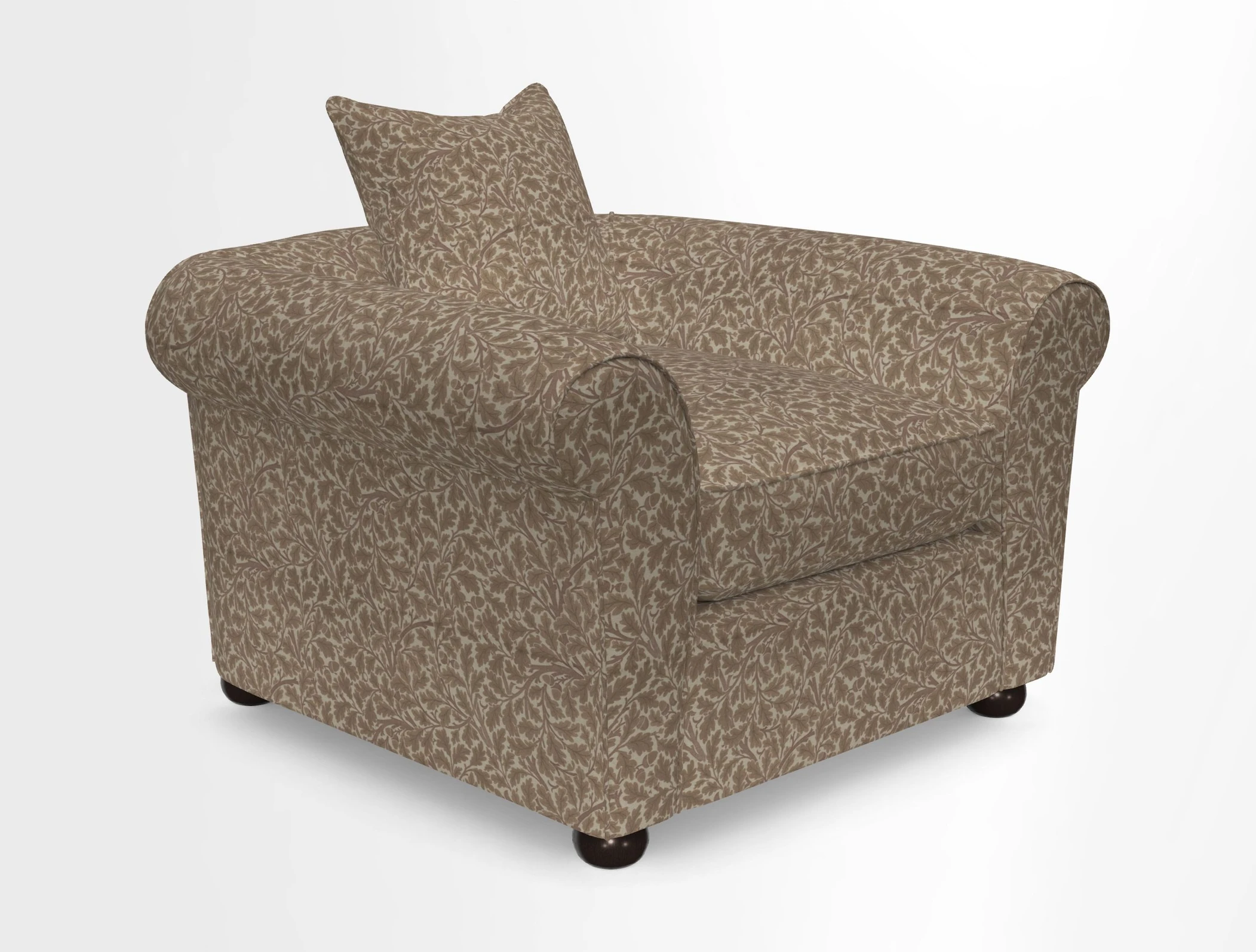 Lewes Chair in Two Tone Plain Biscuit