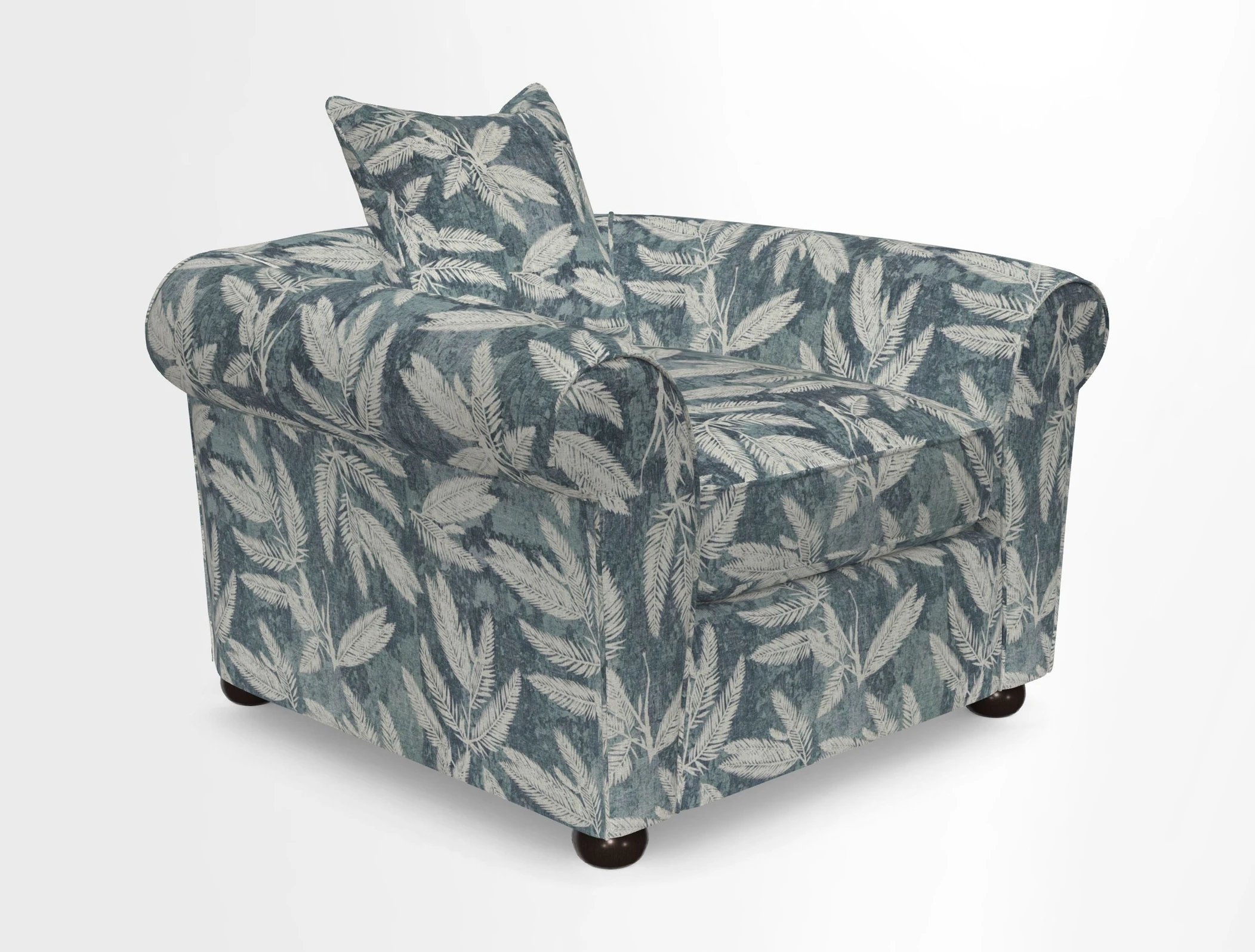 Lewes Chair in Two Tone Plain Biscuit
