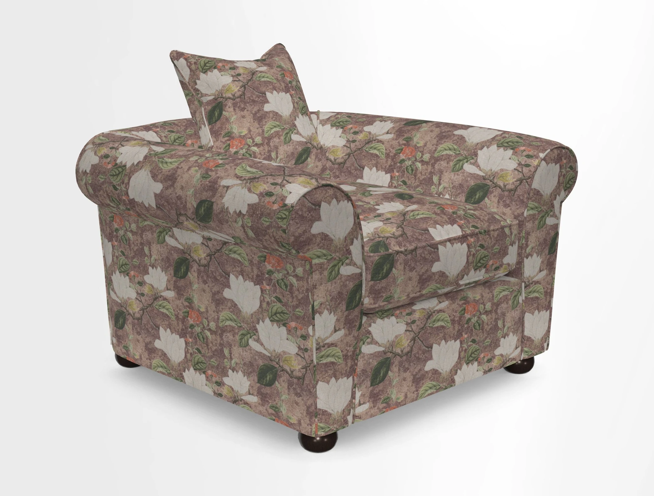 Lewes Chair in Two Tone Plain Biscuit