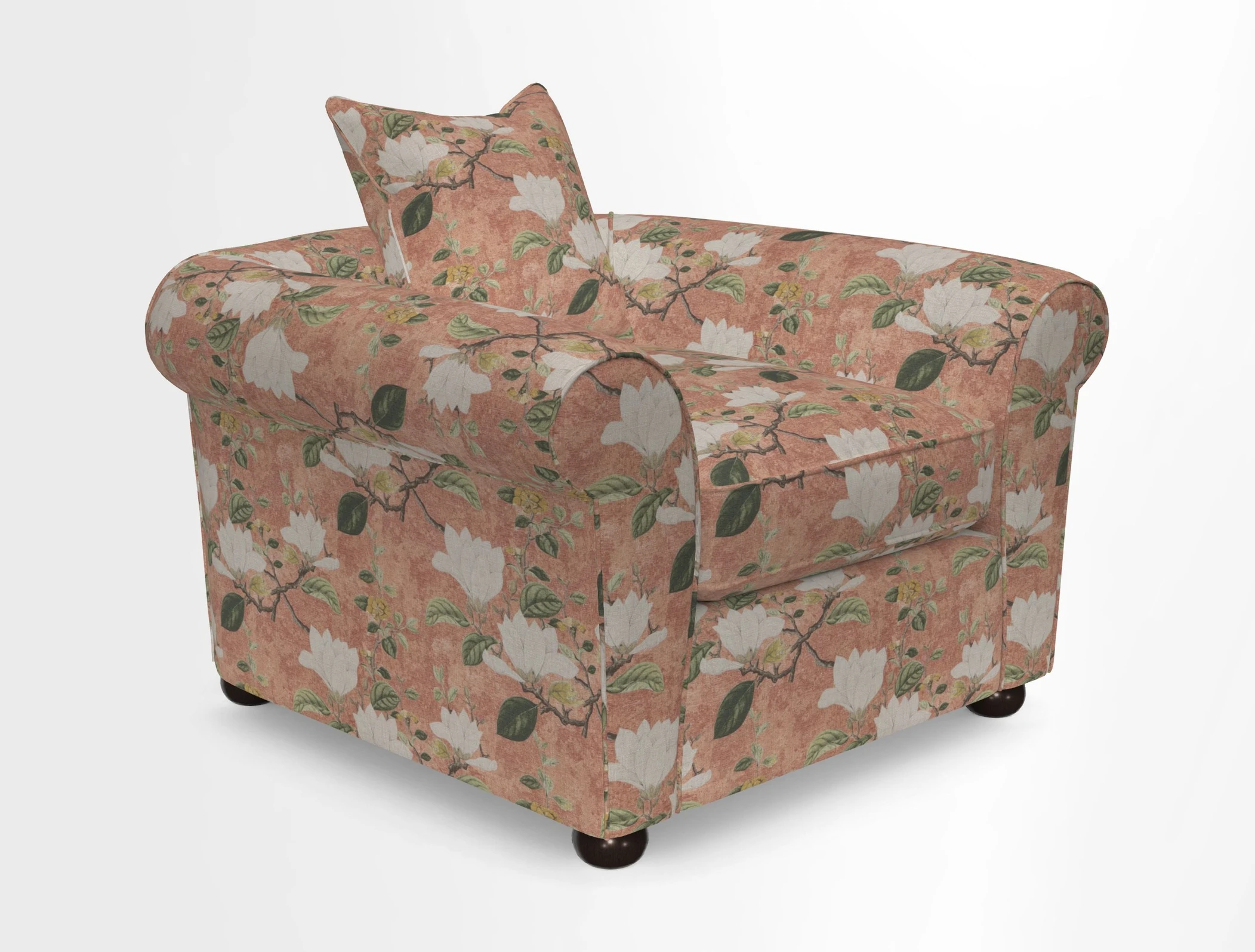 Lewes Chair in Two Tone Plain Biscuit