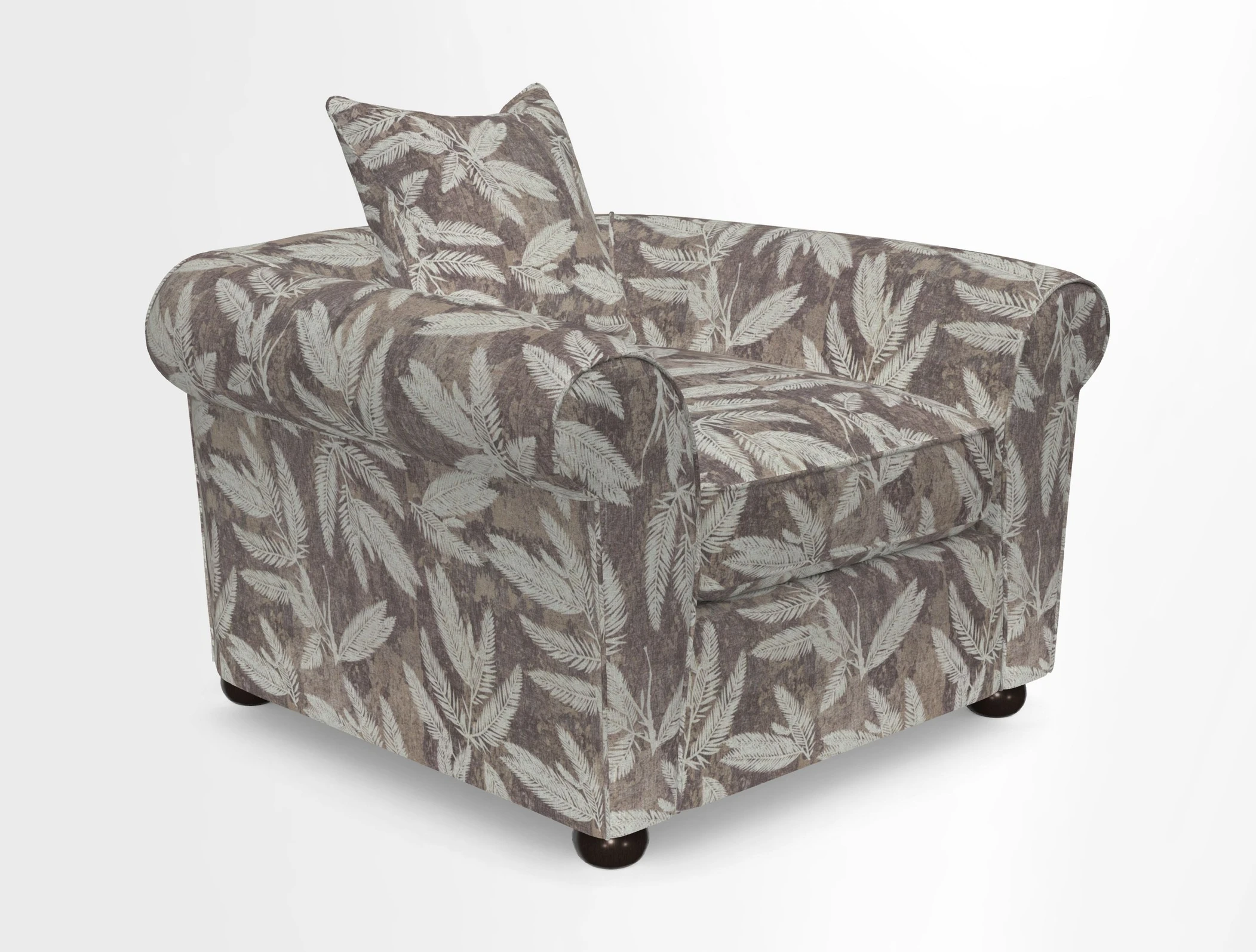 Lewes Chair in Two Tone Plain Biscuit