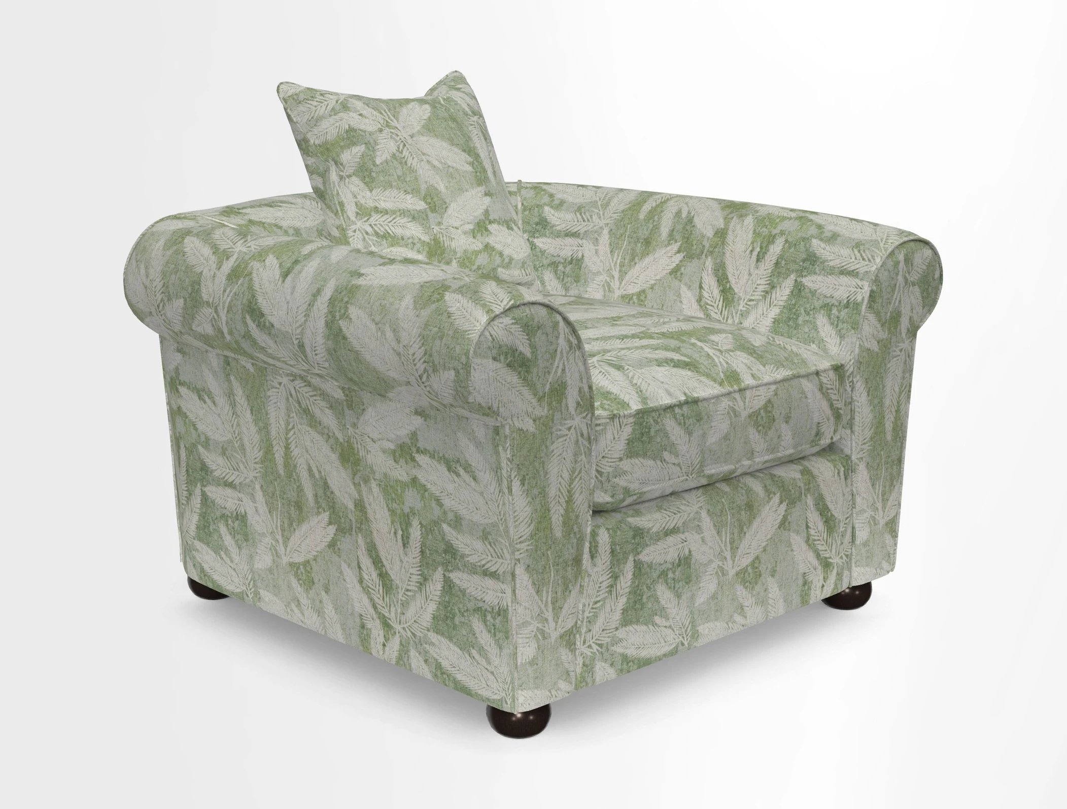 Lewes Chair in Two Tone Plain Biscuit