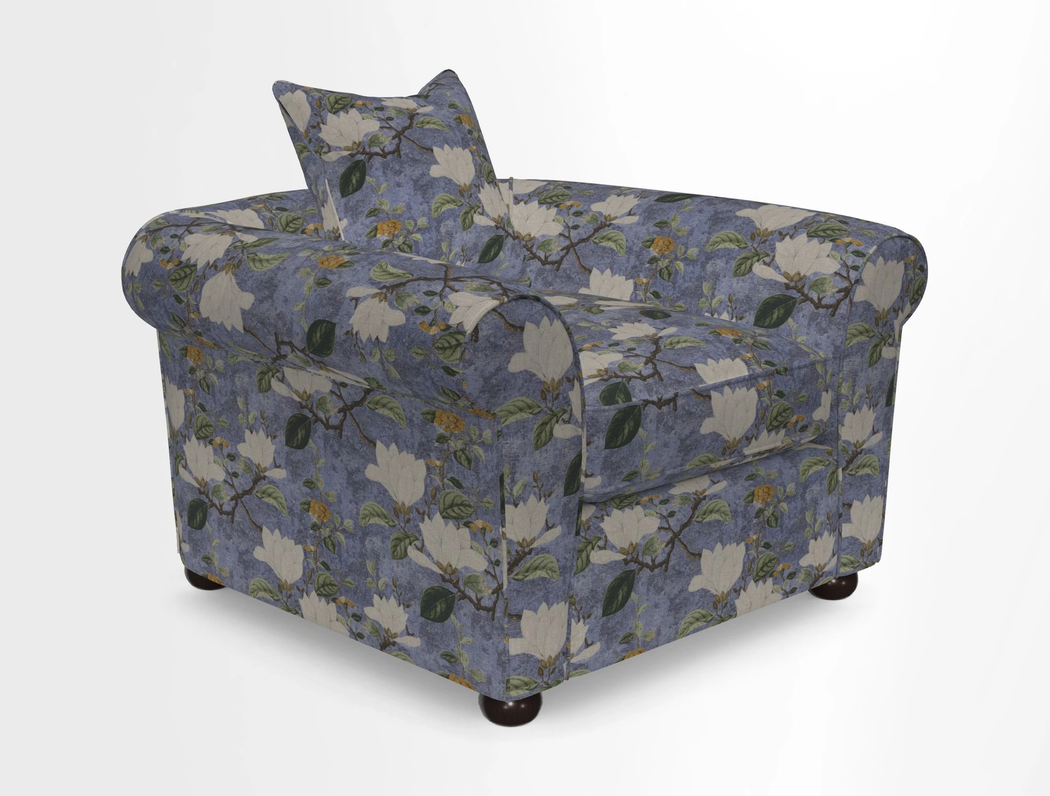 Lewes Chair in Two Tone Plain Biscuit
