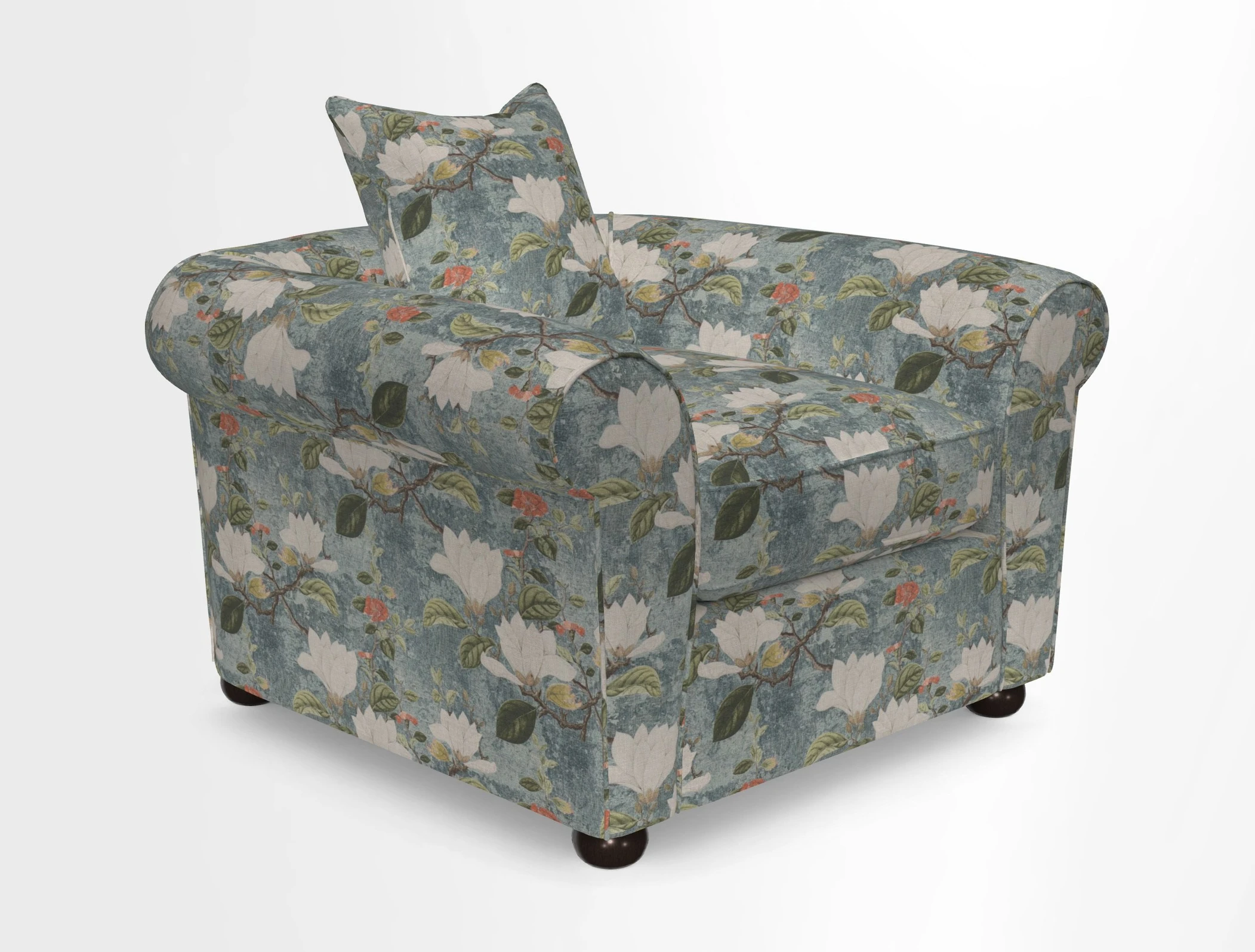 Lewes Chair in Two Tone Plain Biscuit