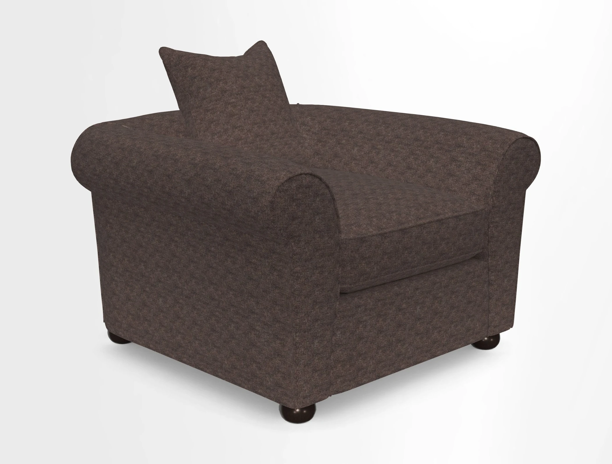 Lewes Chair in Two Tone Plain Biscuit