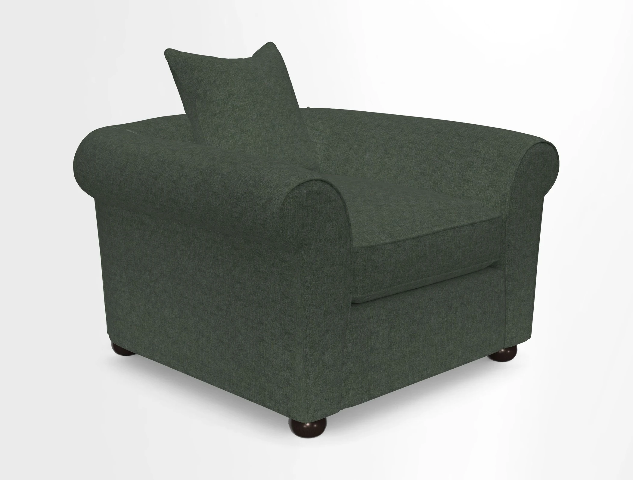 Lewes Chair in Two Tone Plain Biscuit