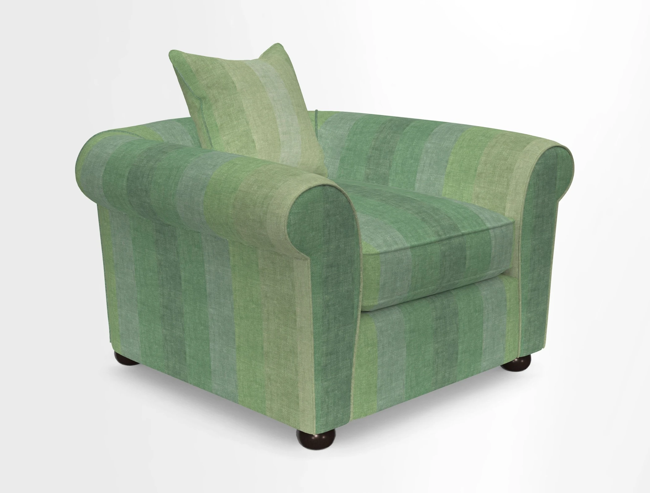 Lewes Chair in Two Tone Plain Biscuit