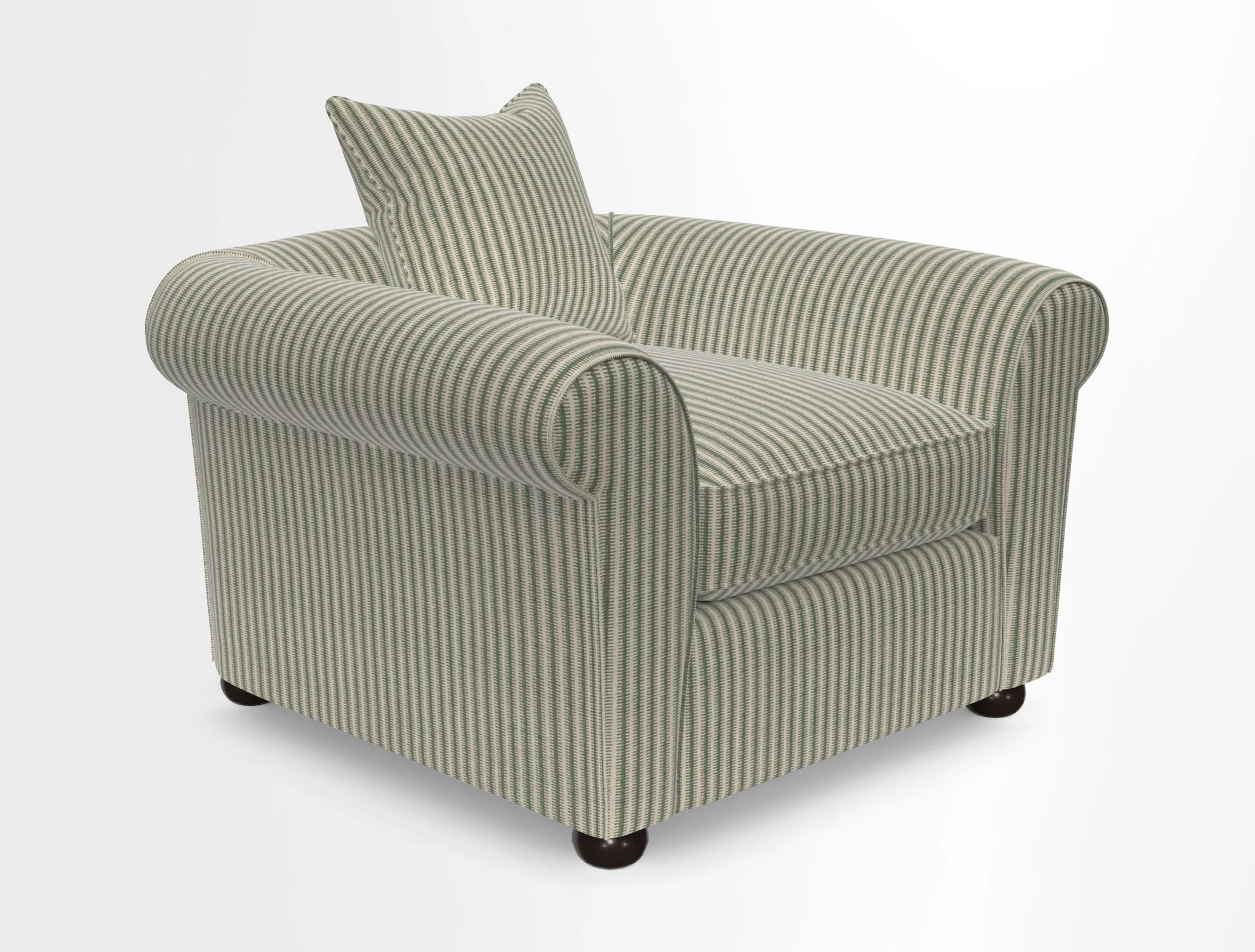 Lewes Chair in Two Tone Plain Biscuit
