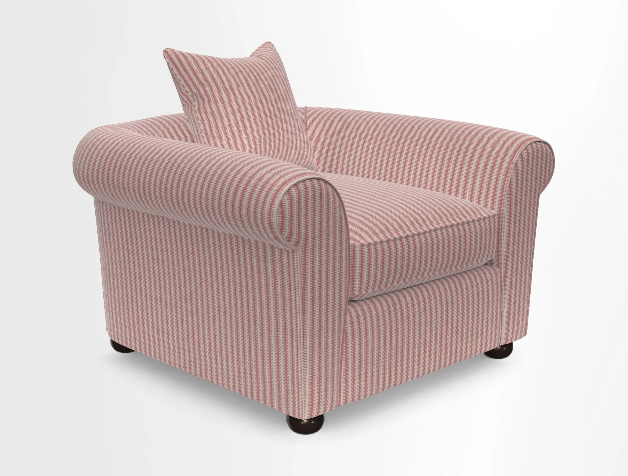 Lewes Chair in Two Tone Plain Biscuit
