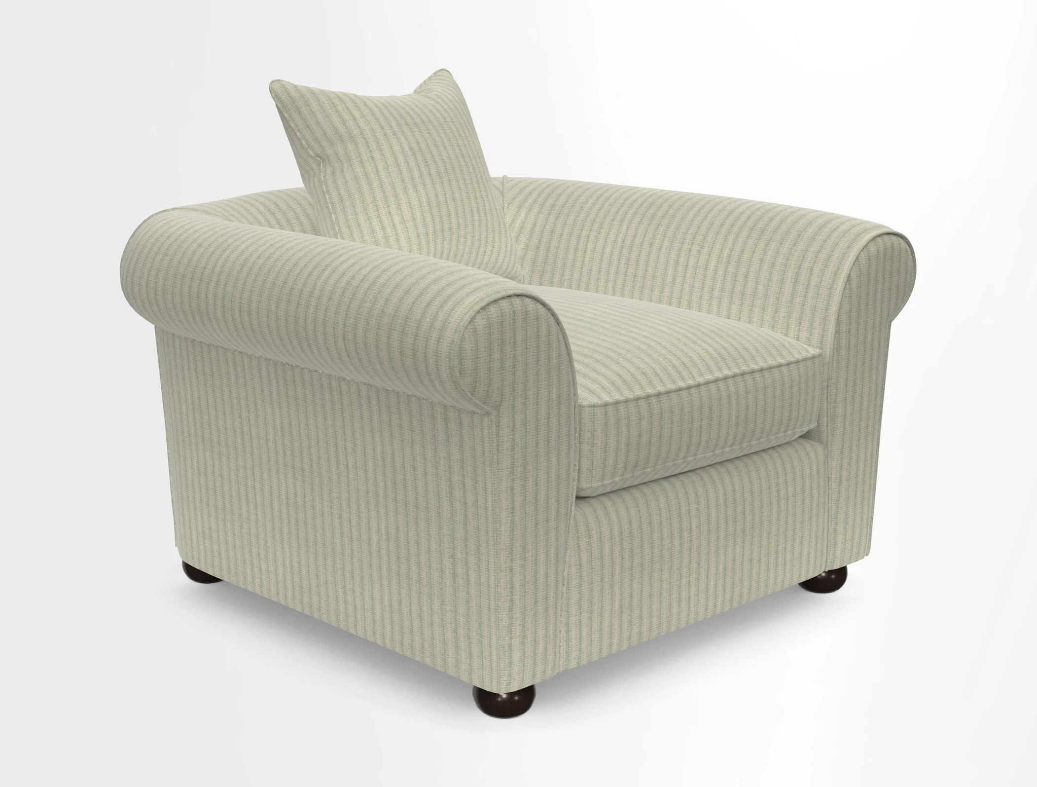 Lewes Chair in Two Tone Plain Biscuit