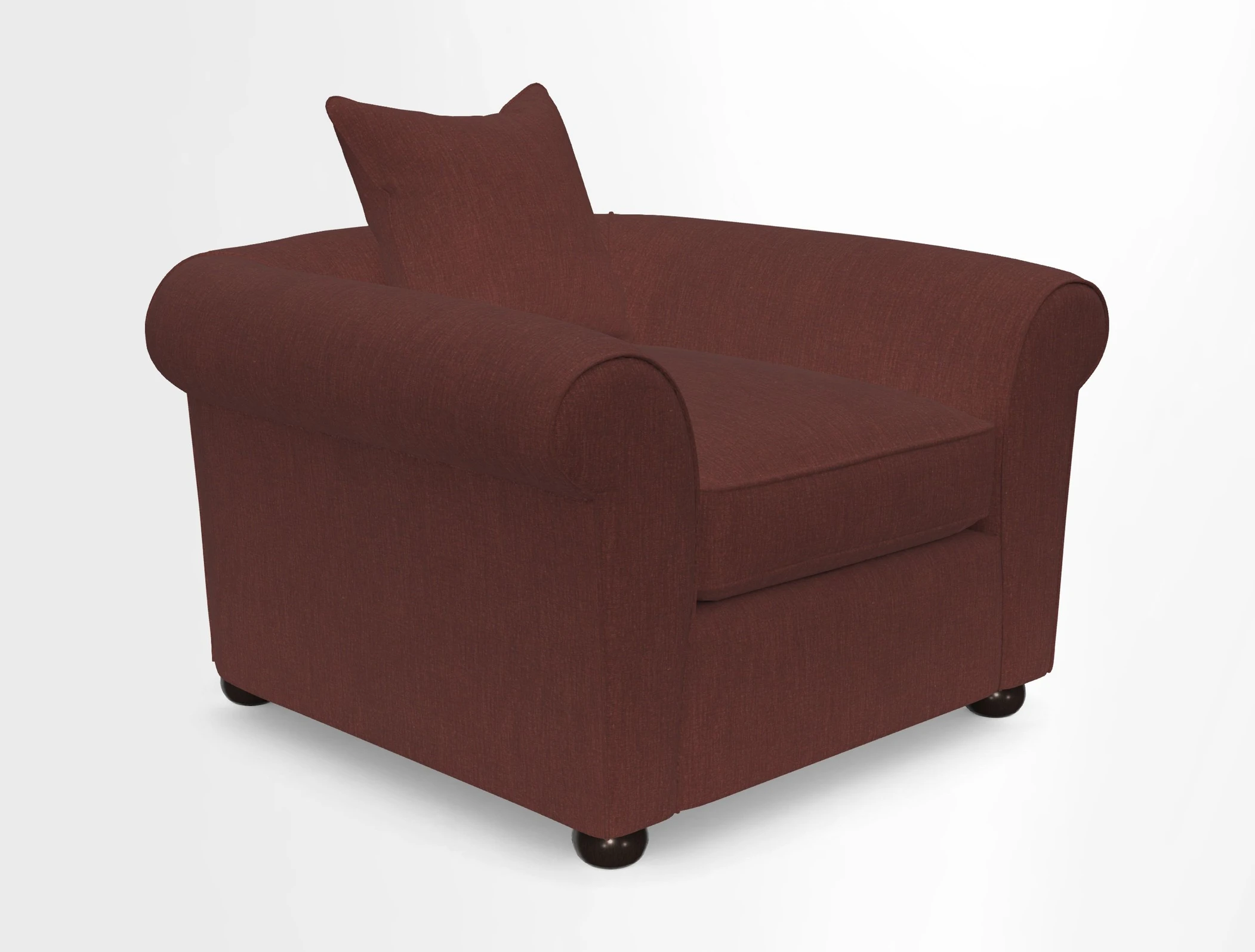 Lewes Chair in Two Tone Plain Biscuit