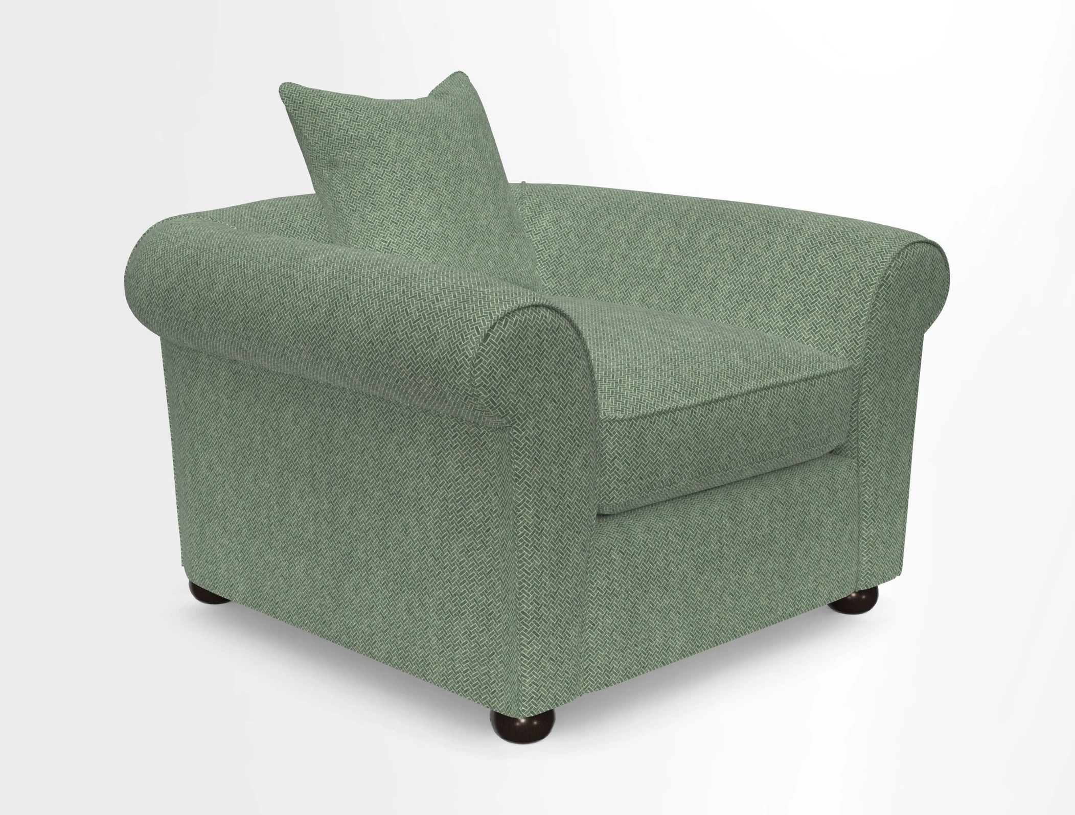 Lewes Chair in Two Tone Plain Biscuit