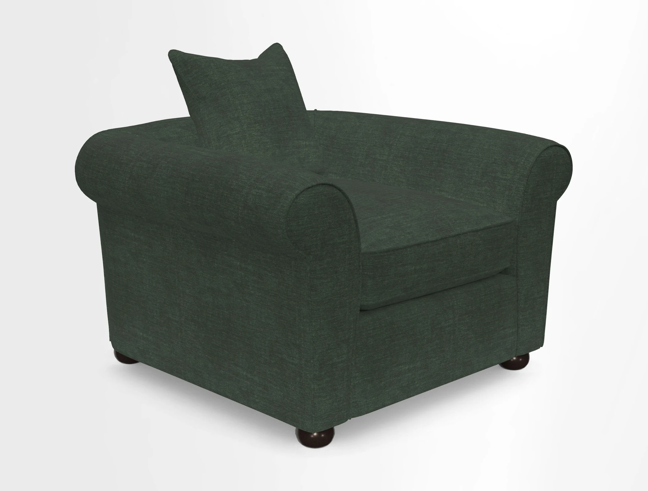 Lewes Chair in Two Tone Plain Biscuit