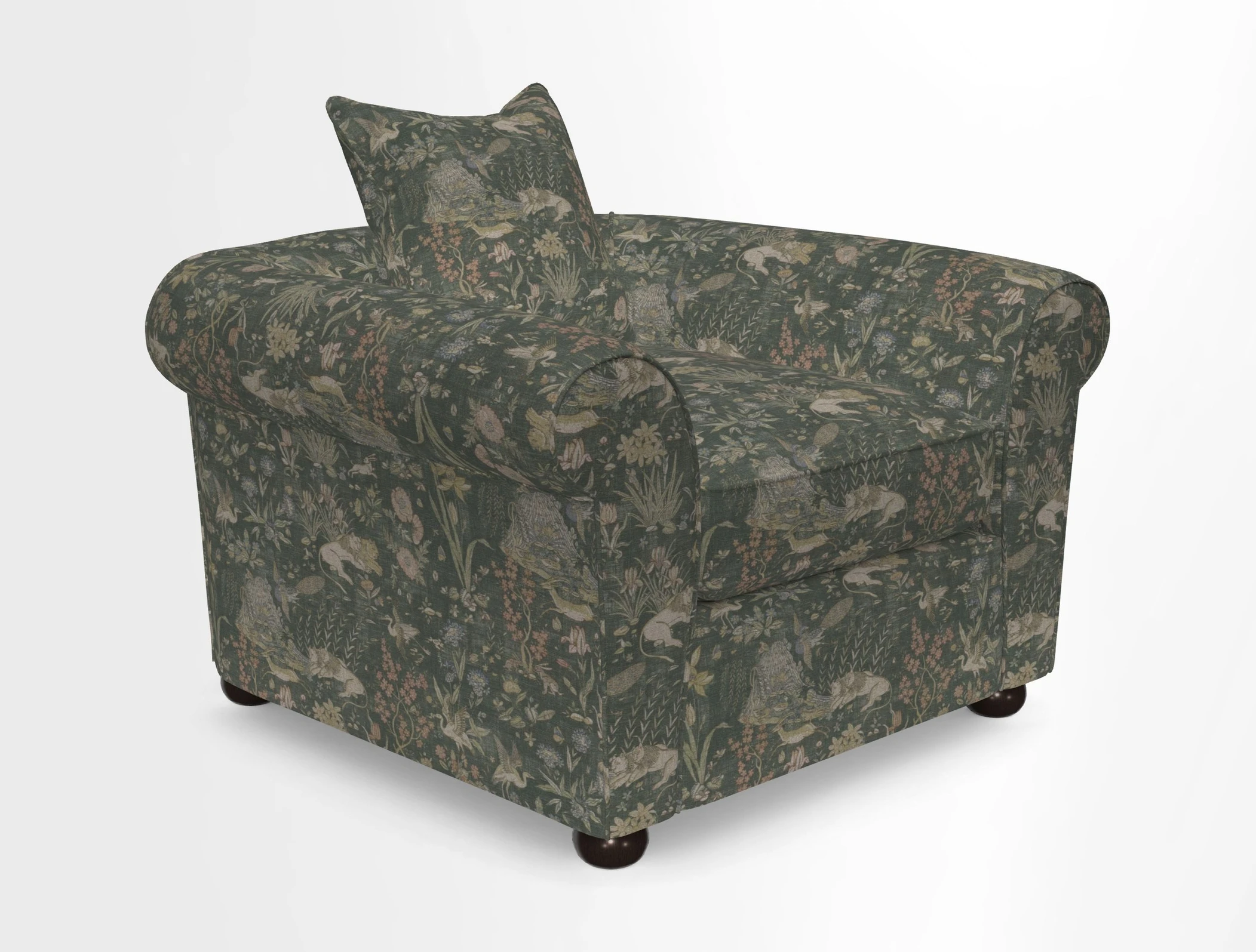 Lewes Chair in Two Tone Plain Biscuit