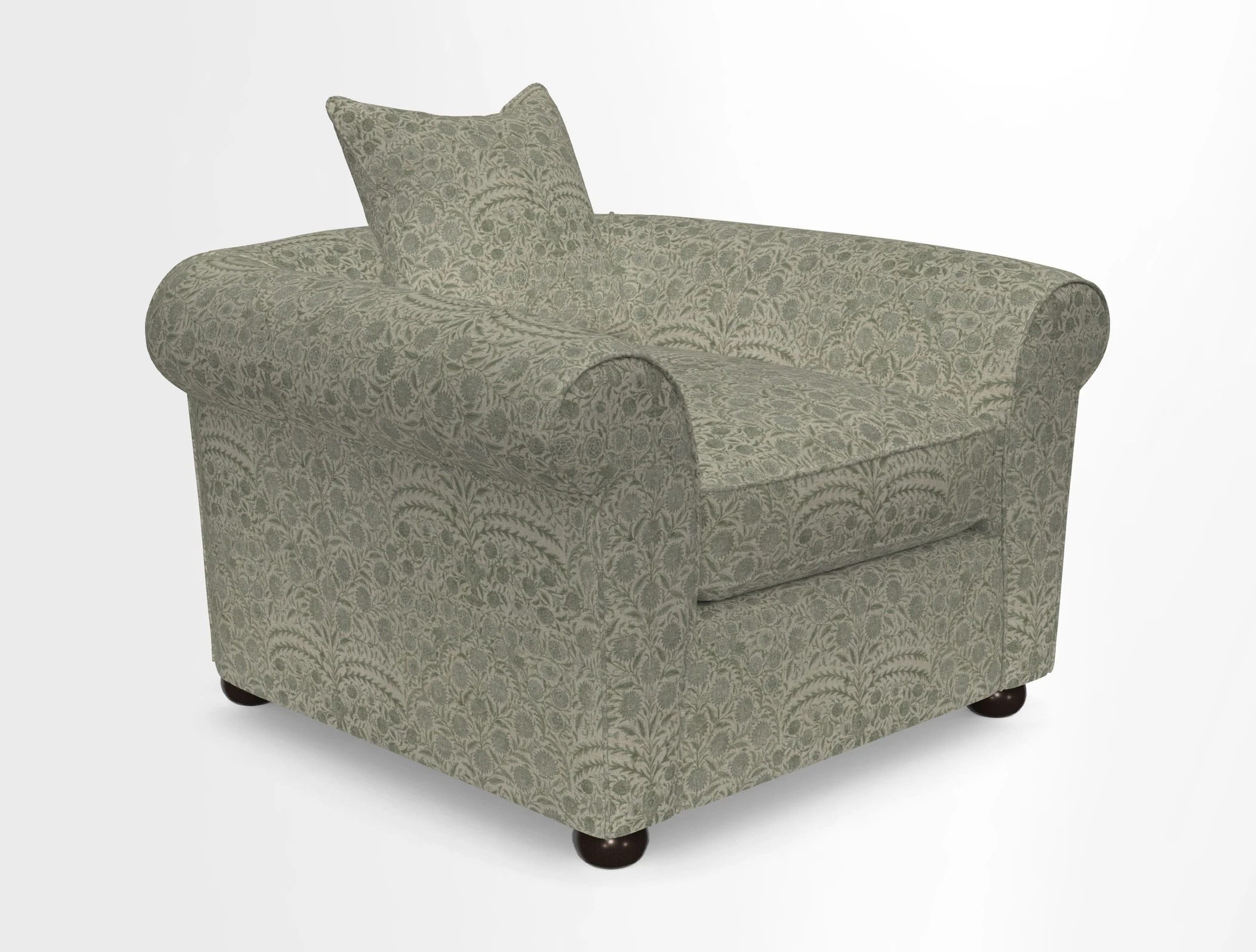 Lewes Chair in Two Tone Plain Biscuit
