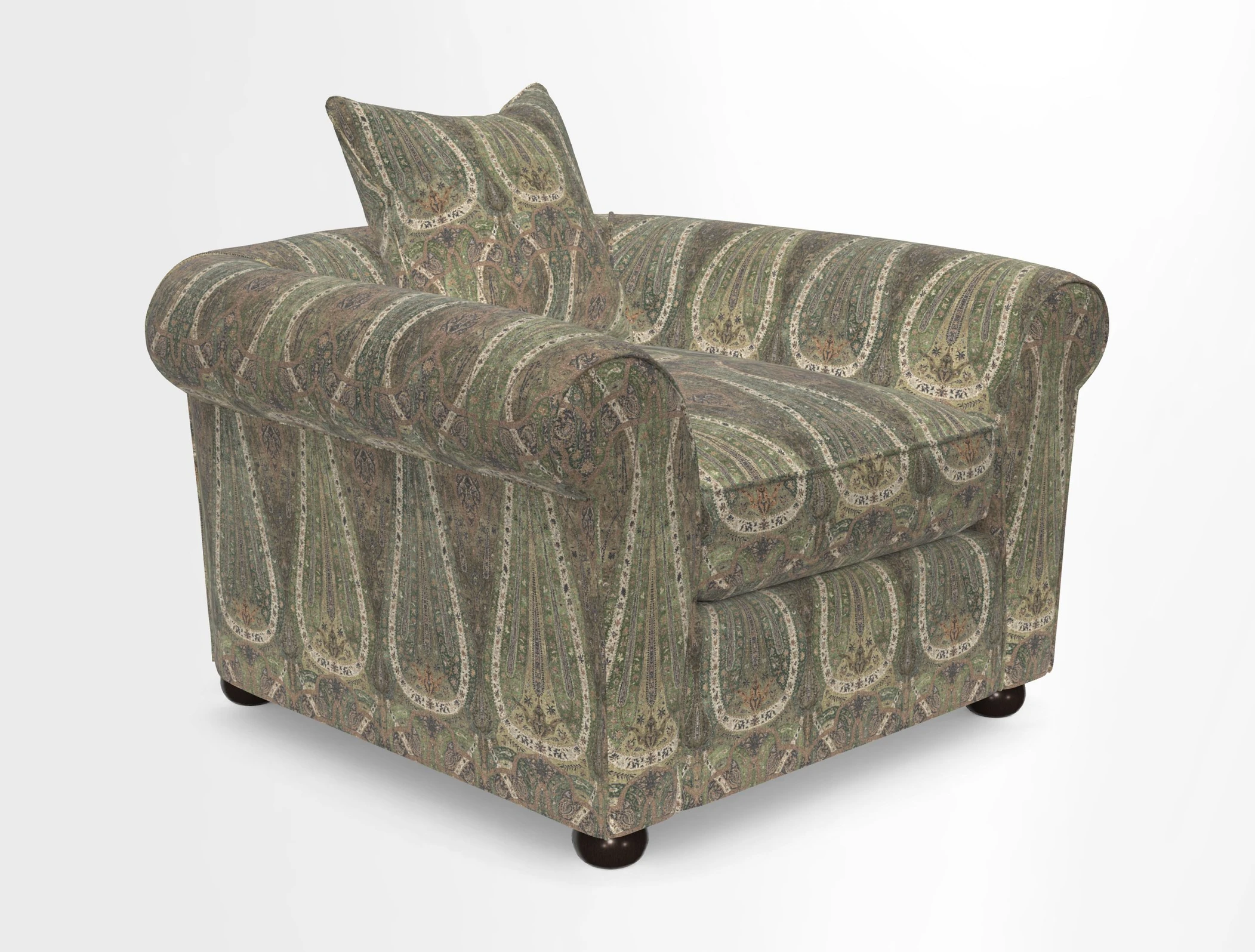 Lewes Chair in Two Tone Plain Biscuit