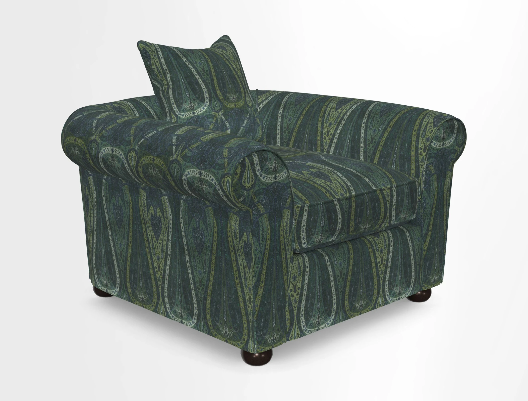 Lewes Chair in Two Tone Plain Biscuit