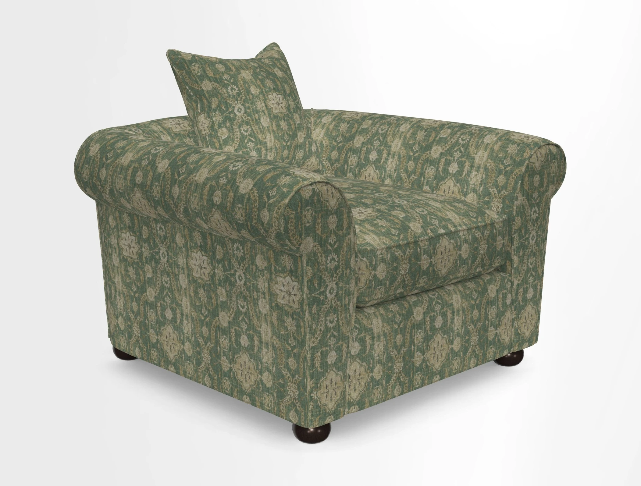 Lewes Chair in Two Tone Plain Biscuit
