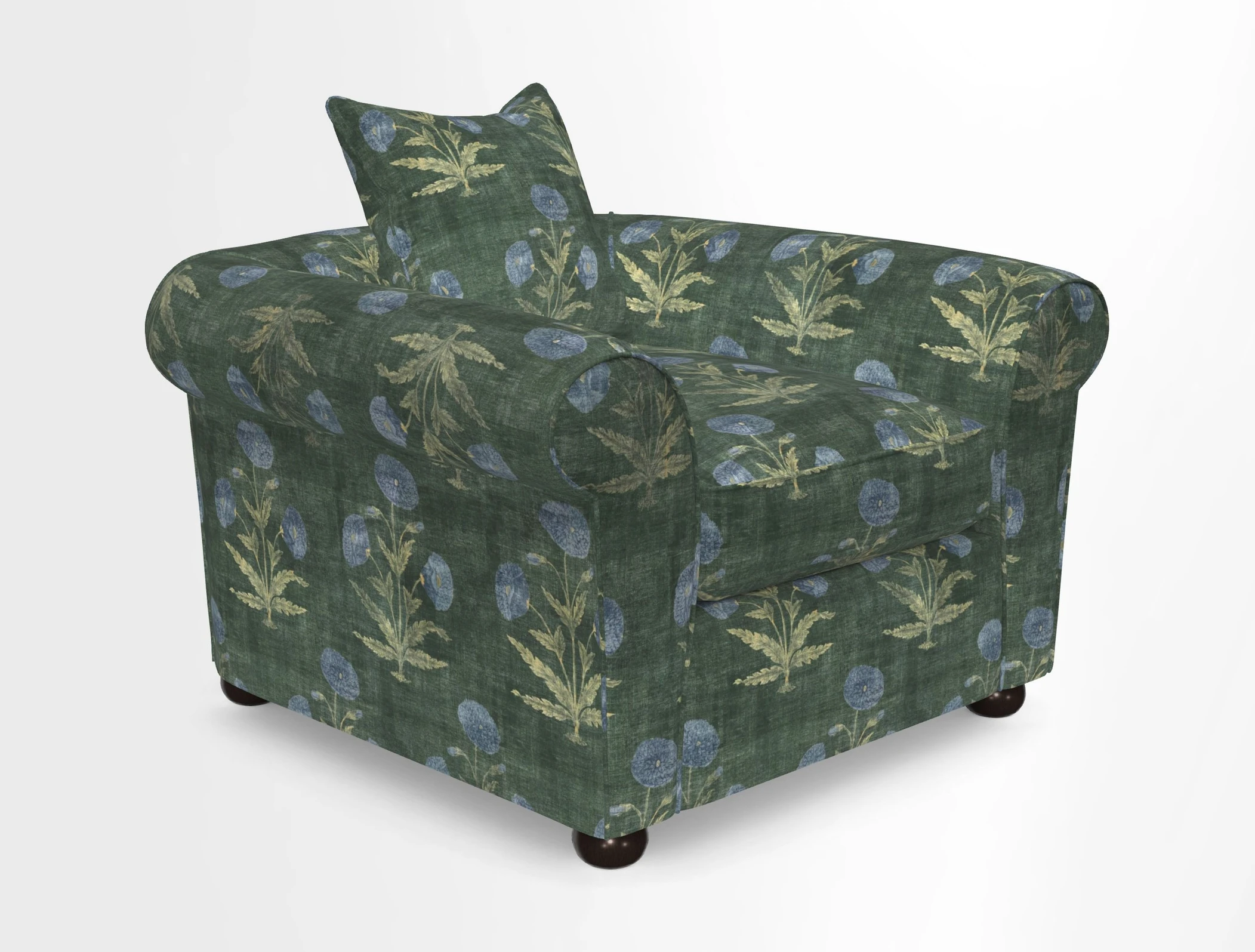 Lewes Chair in Two Tone Plain Biscuit