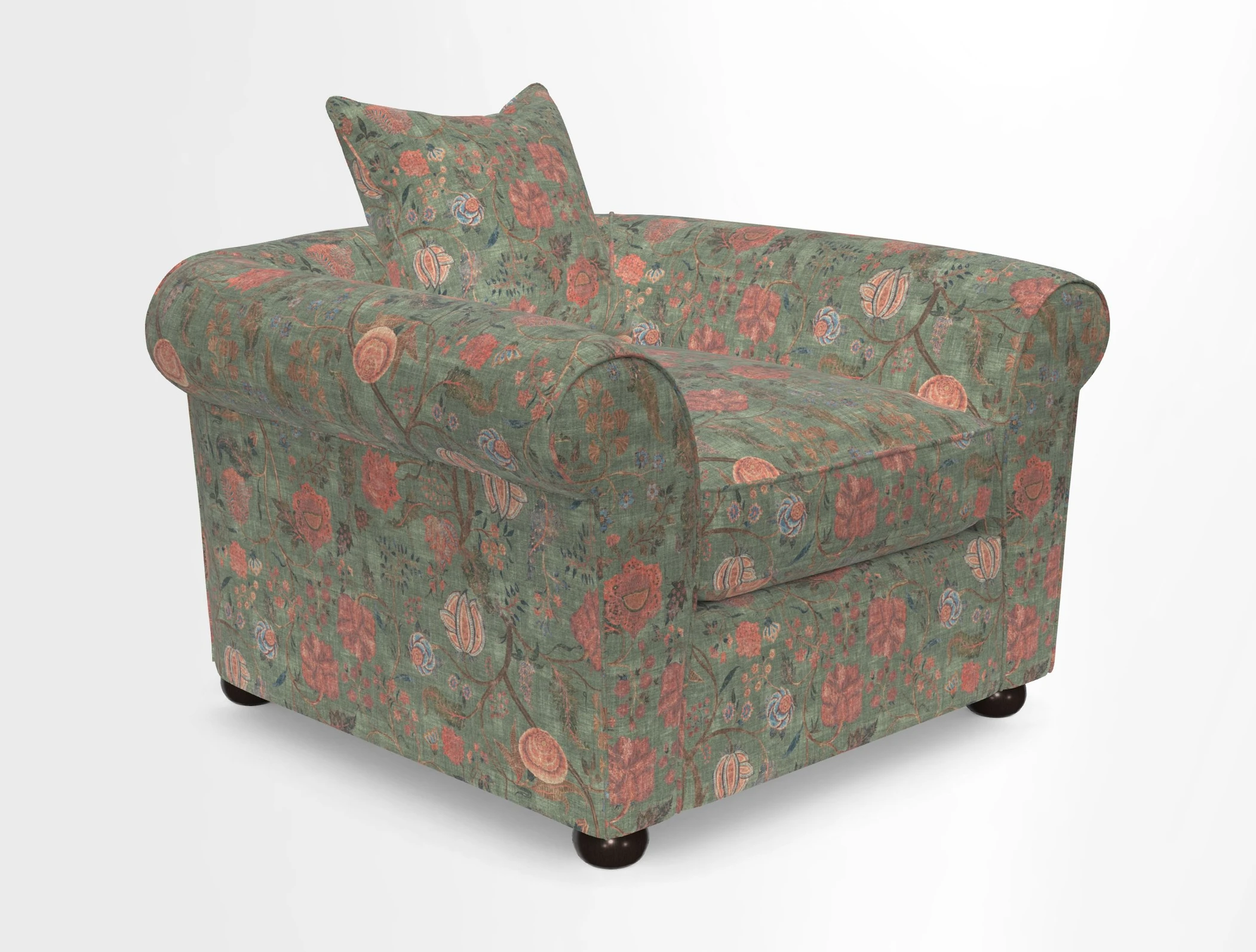 Lewes Chair in Two Tone Plain Biscuit