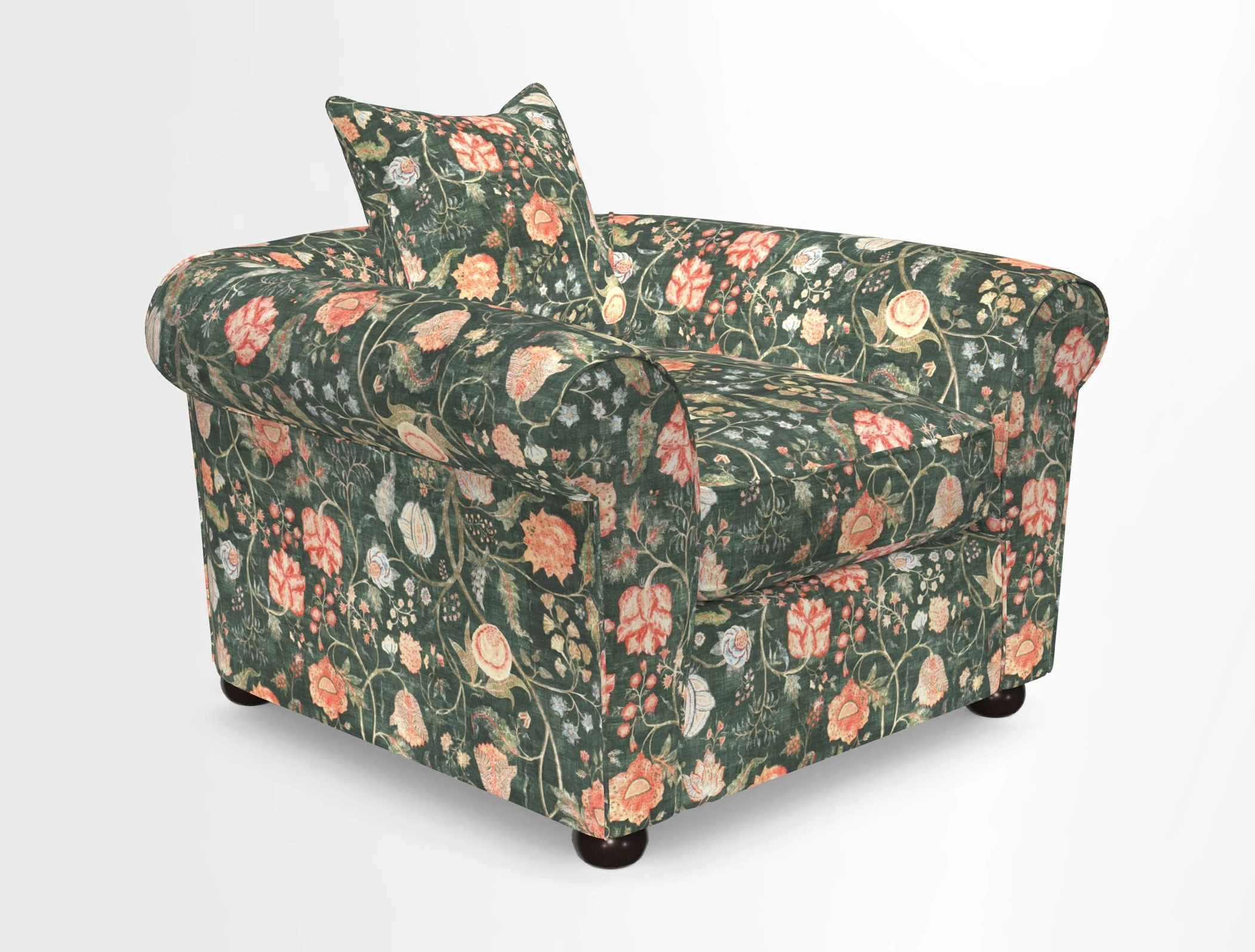 Lewes Chair in Two Tone Plain Biscuit