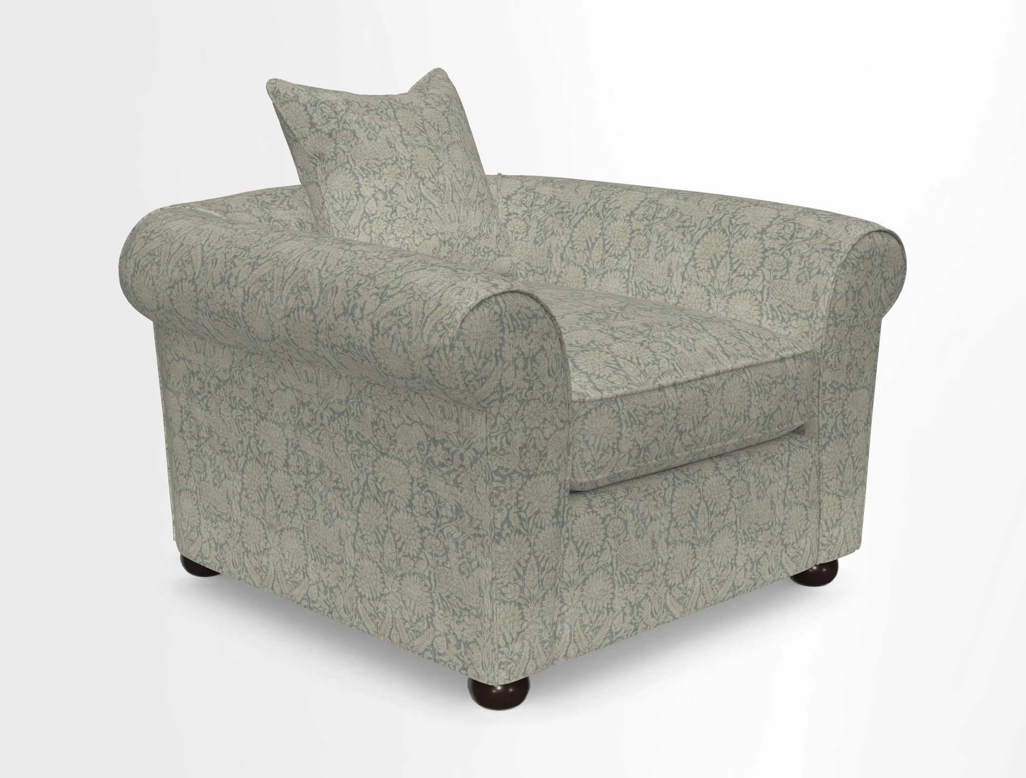 Lewes Chair in Two Tone Plain Biscuit