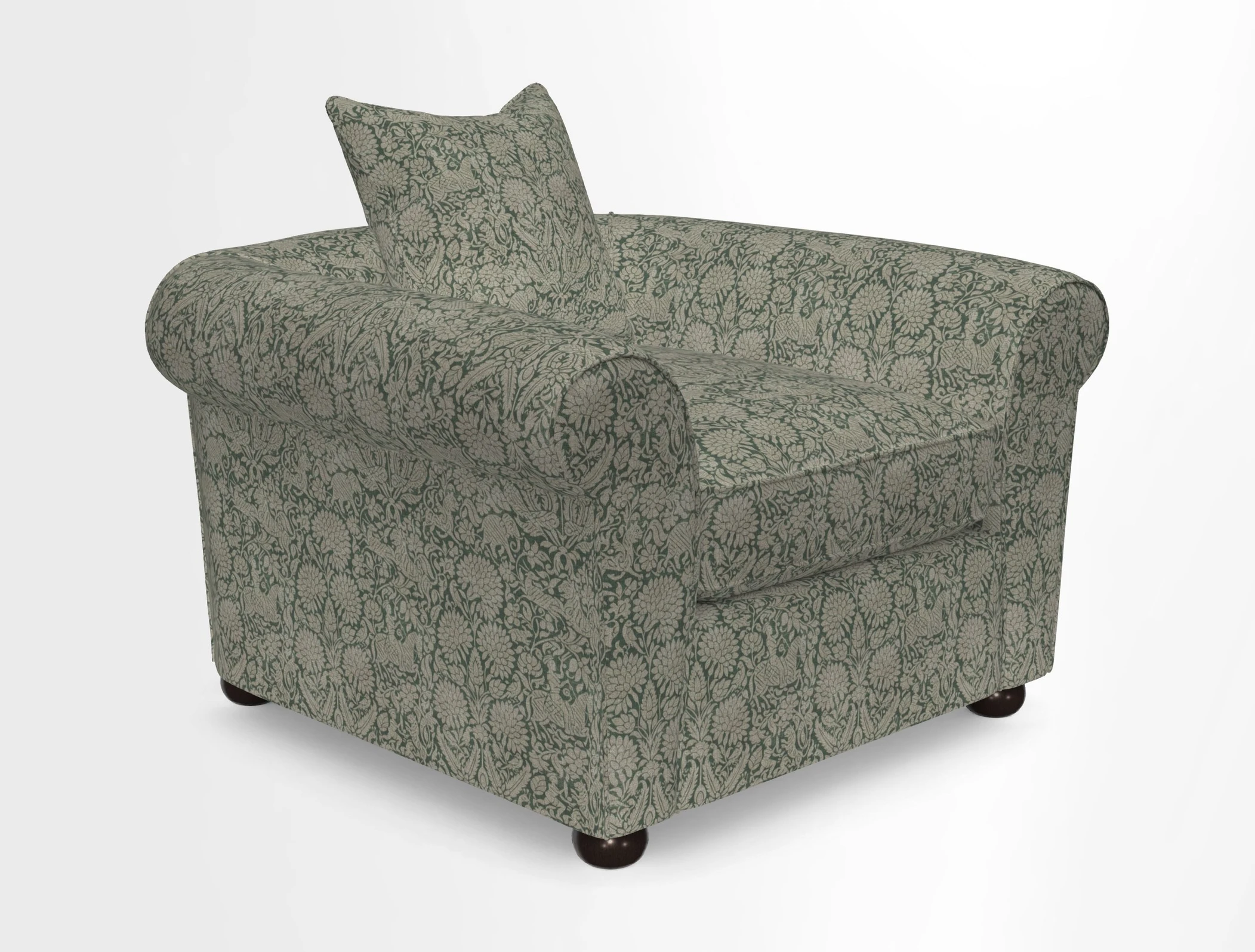 Lewes Chair in Two Tone Plain Biscuit
