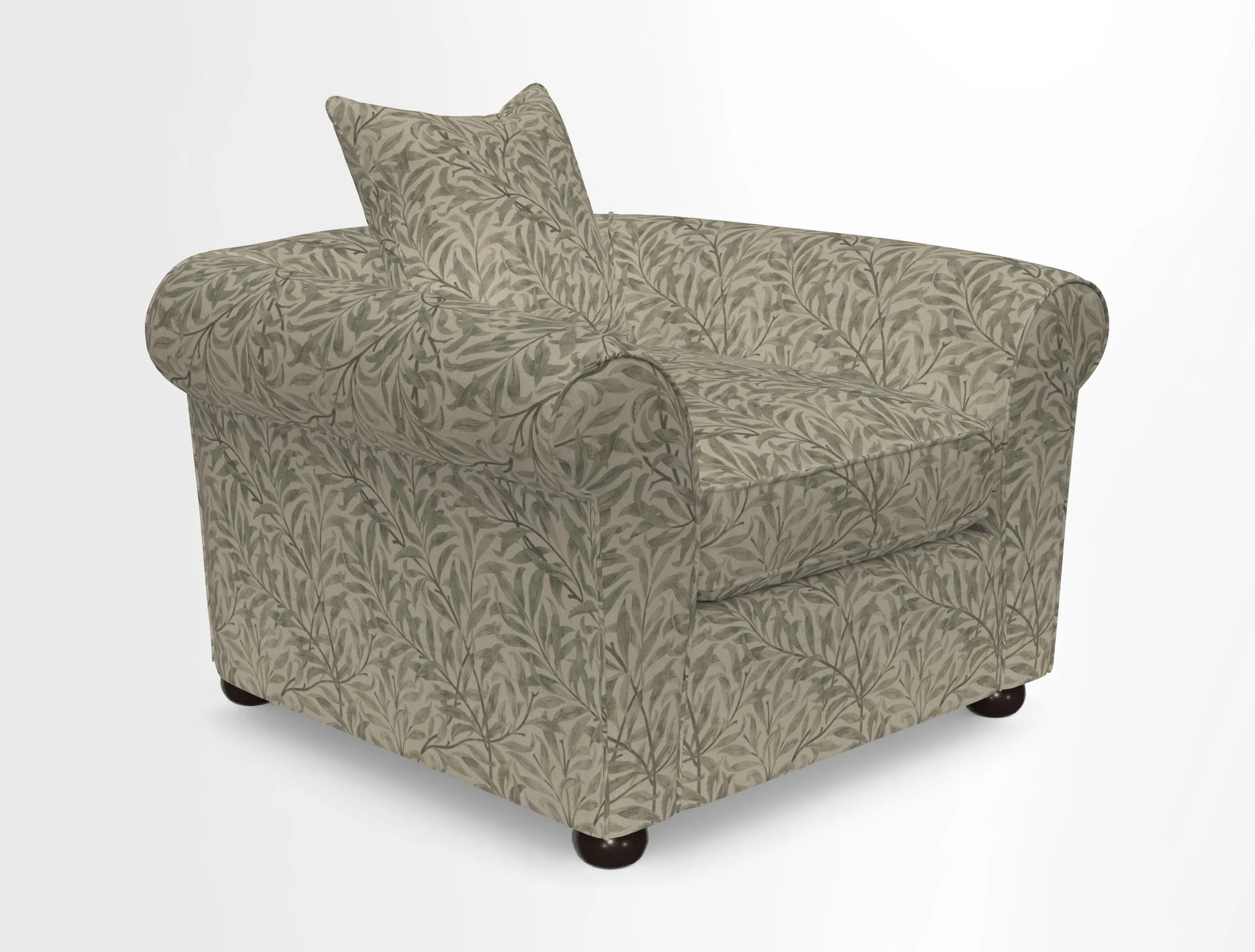 Lewes Chair in Two Tone Plain Biscuit