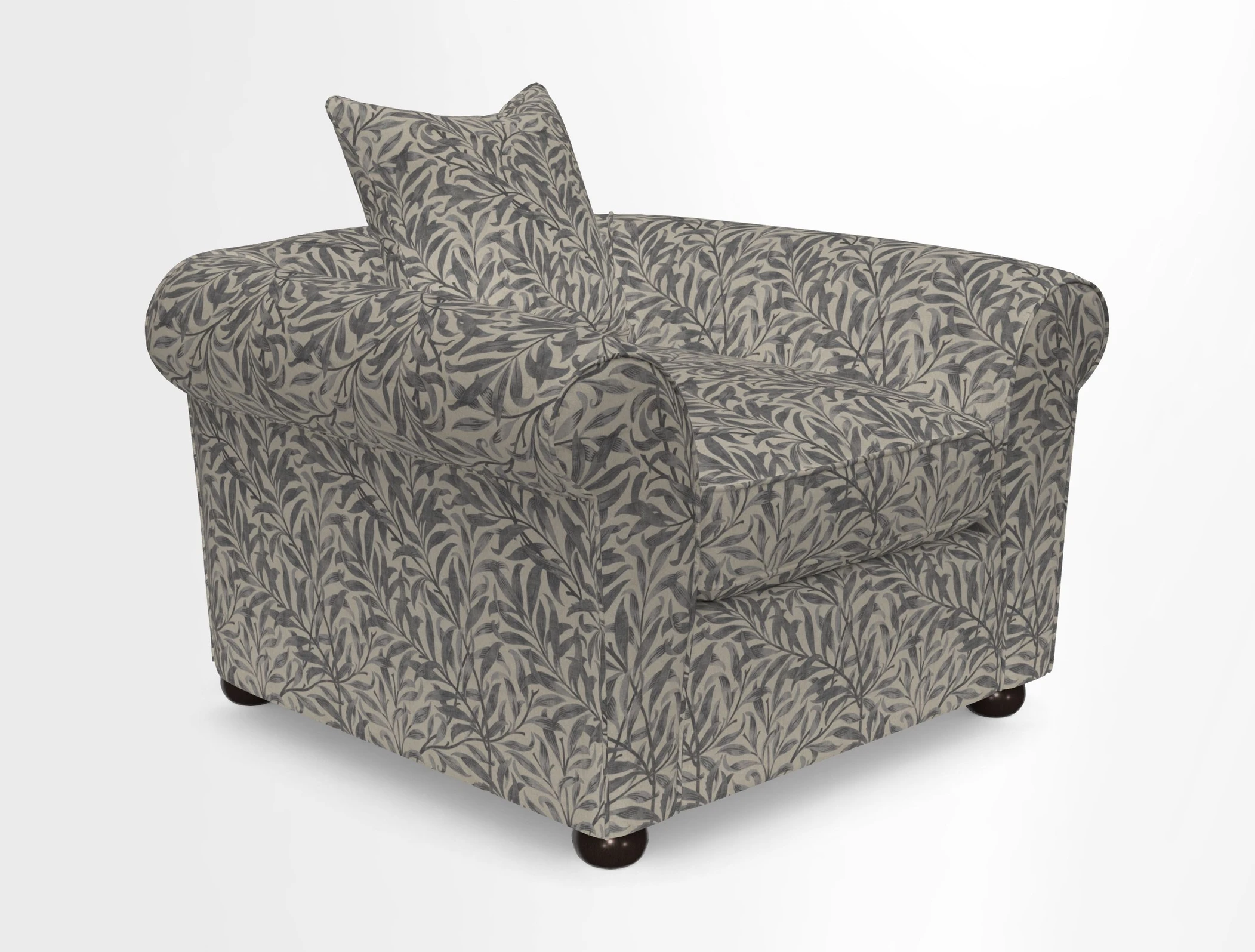 Lewes Chair in Two Tone Plain Biscuit