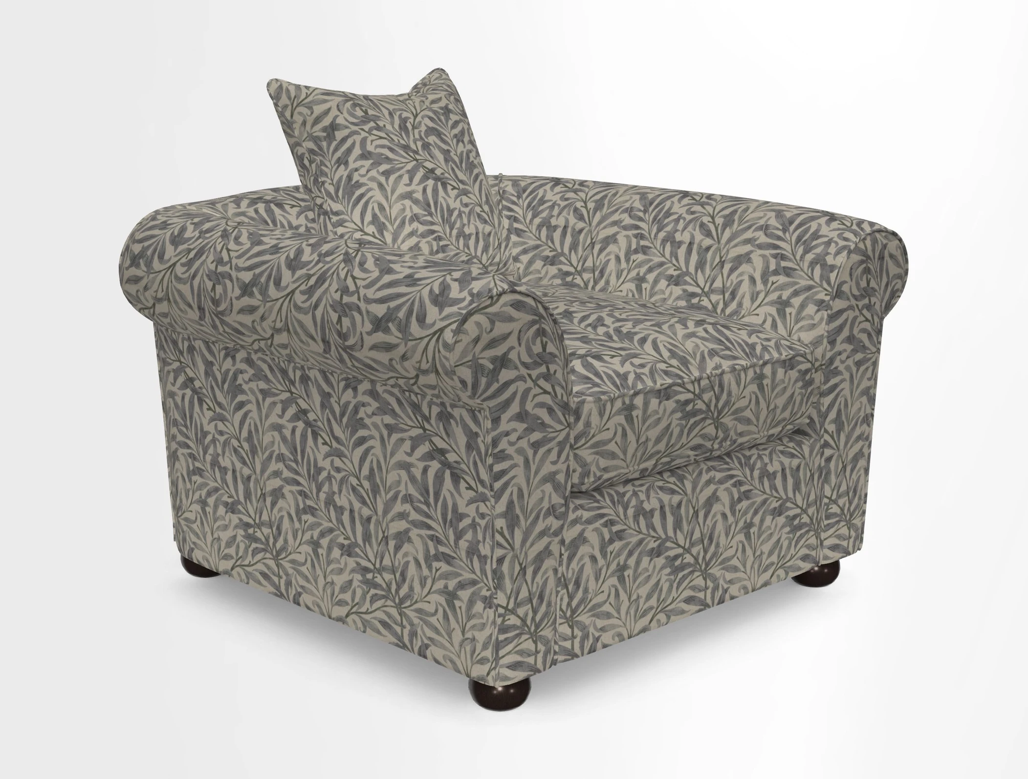 Lewes Chair in Two Tone Plain Biscuit