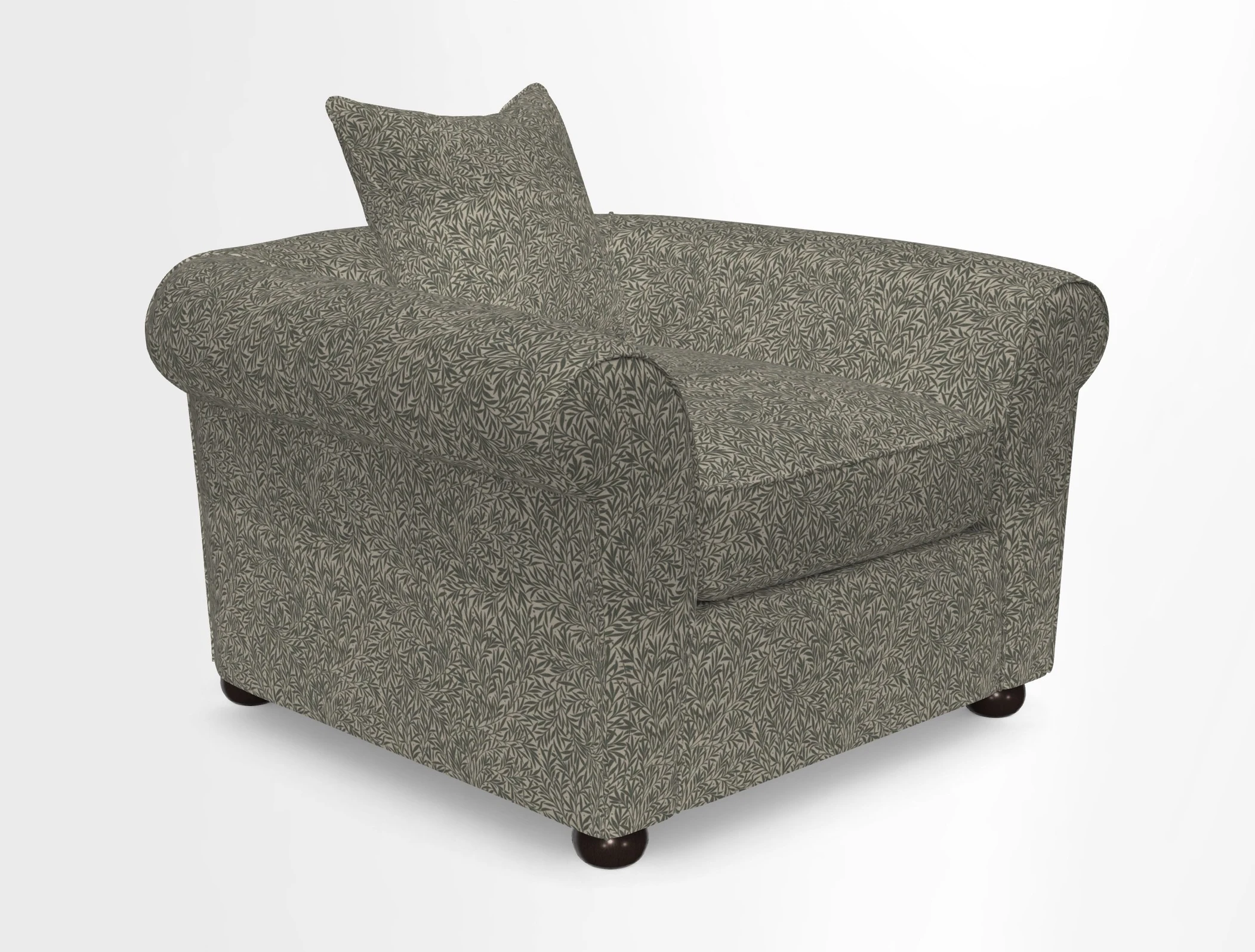 Lewes Chair in Two Tone Plain Biscuit