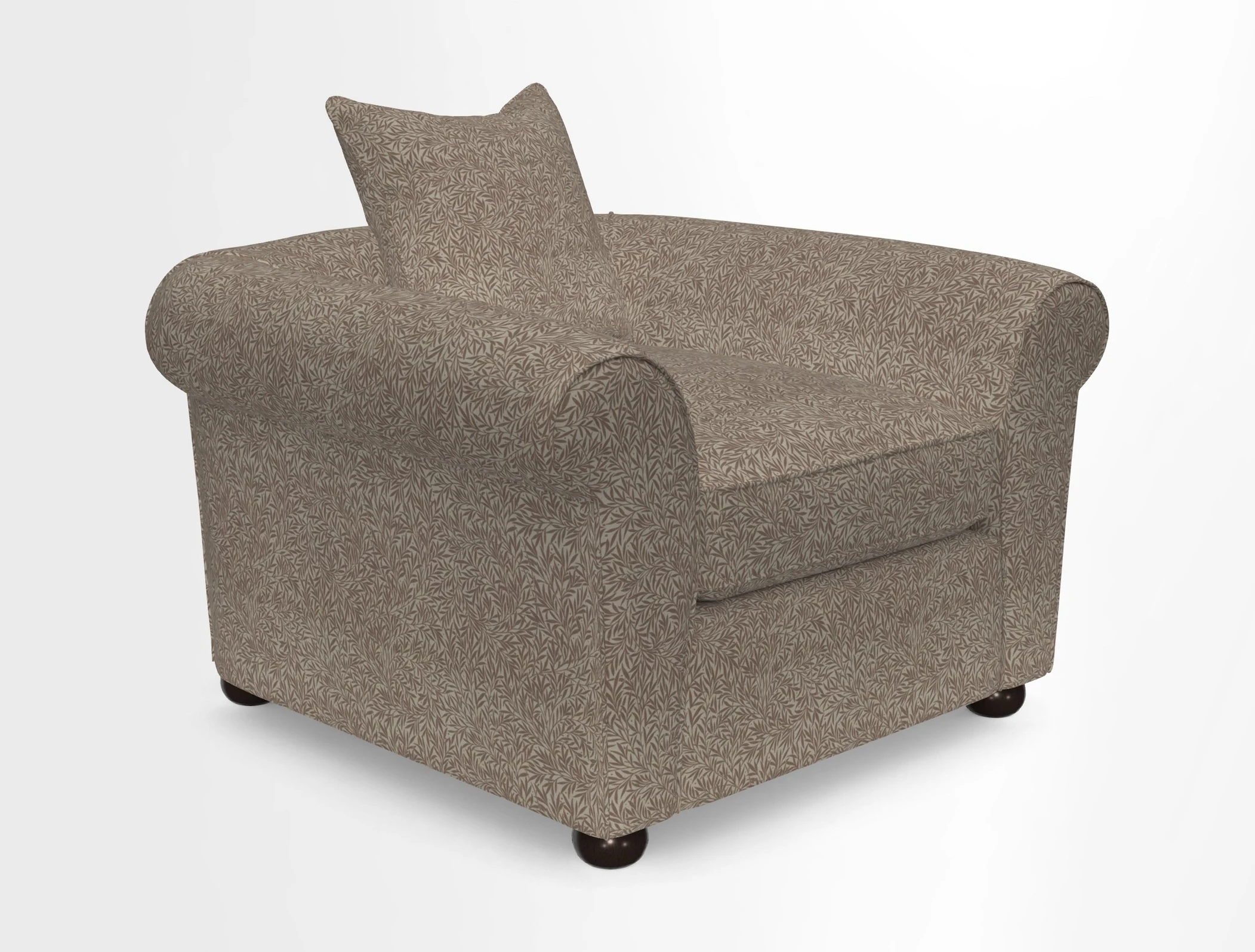 Lewes Chair in Two Tone Plain Biscuit