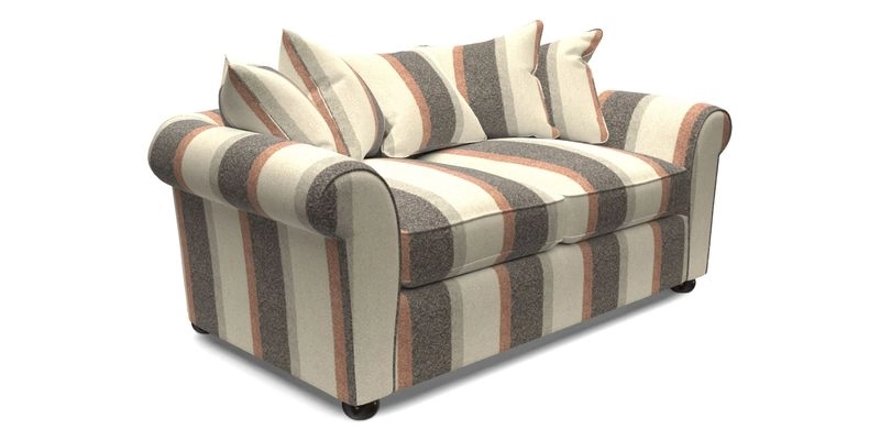 Lewes 3 Seater Sofa in Walloon Stripe Red