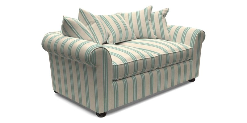 Lewes 3 Seater Sofa in Walloon Stripe Red
